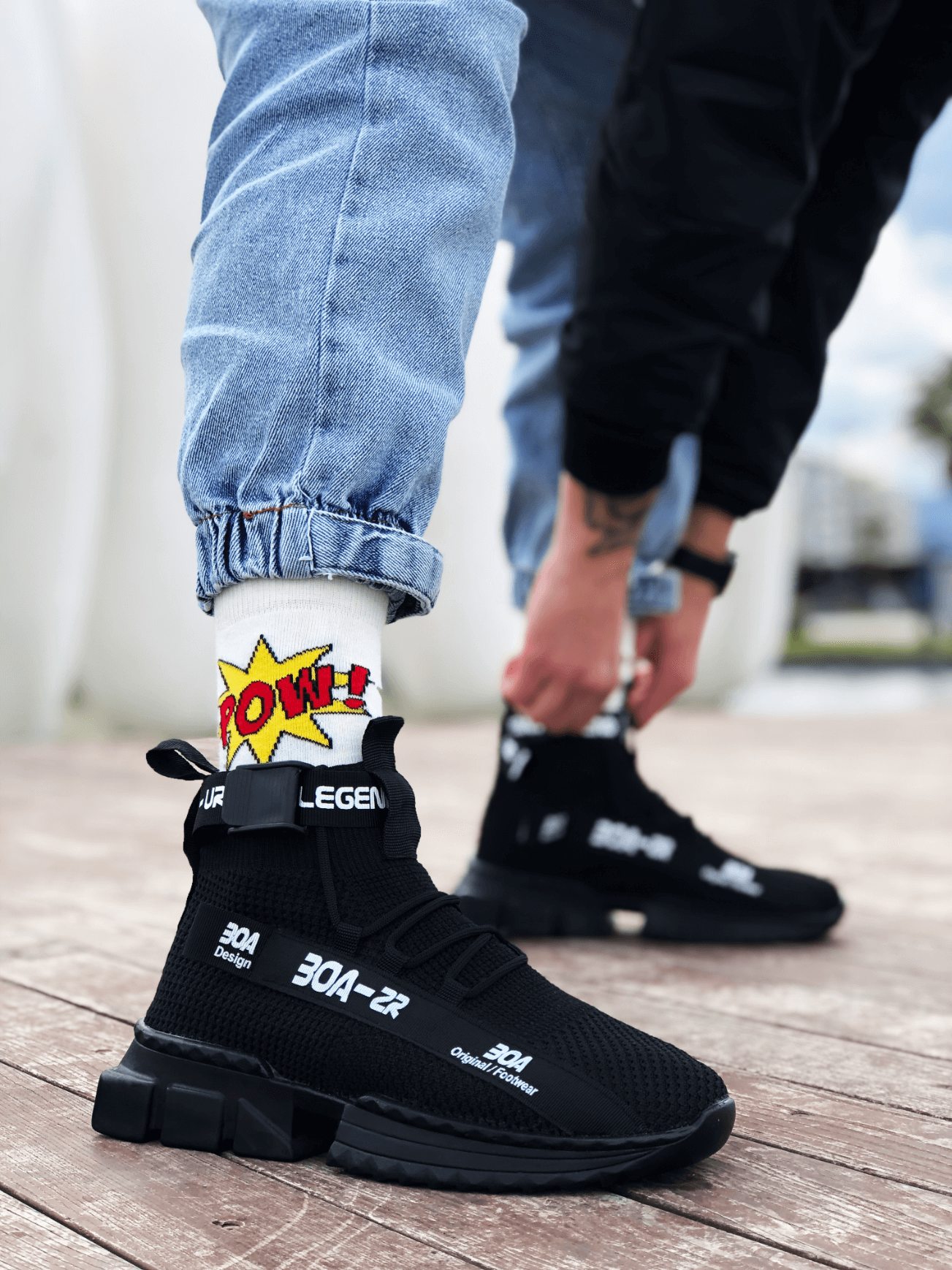 Boa ZR-X70 Erkek Günlük Ayakkabı Siyah