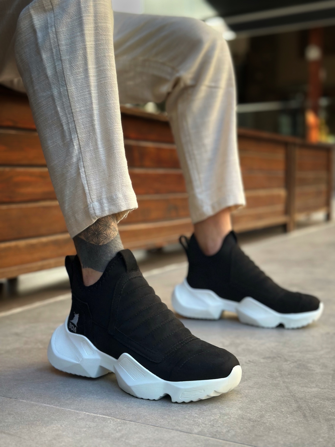 Boa BA0401 Erkek Bot SİYAH  Süet