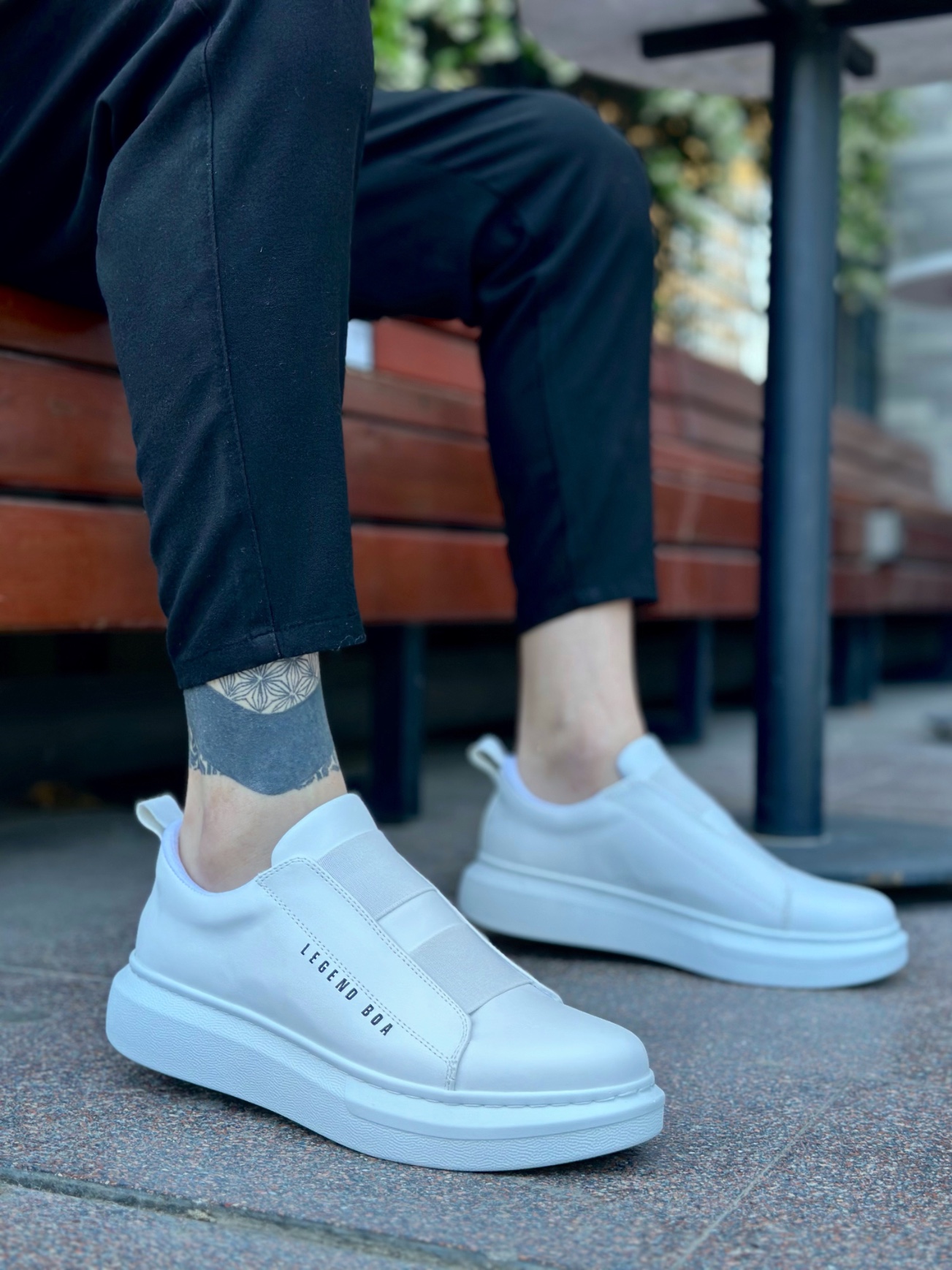 Boa BA0307 Erkek Günlük Ayakkabı Beyaz