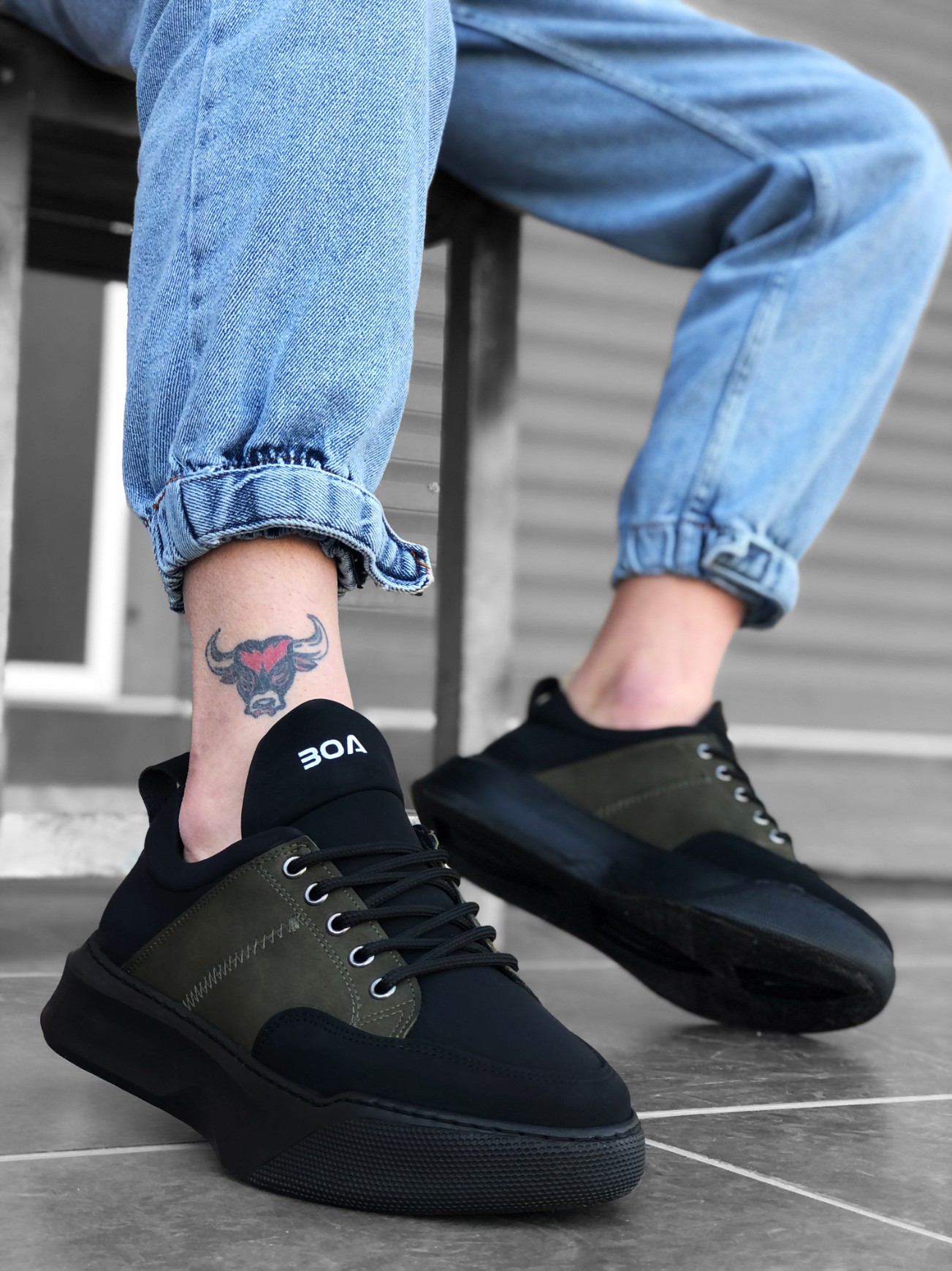 Boa BA0163 Erkek Günlük Ayakkabı SİYAH