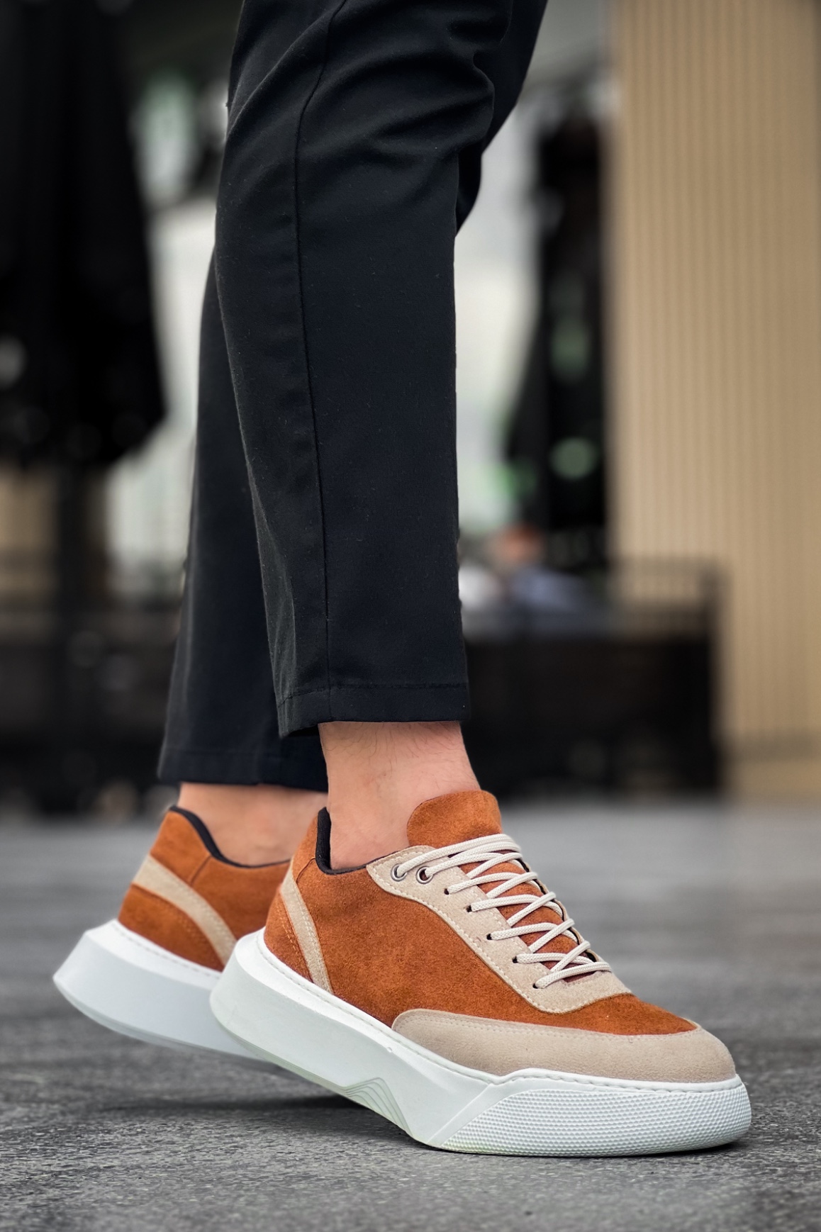 Boa BA0354 Erkek Günlük Ayakkabı Taba Süet