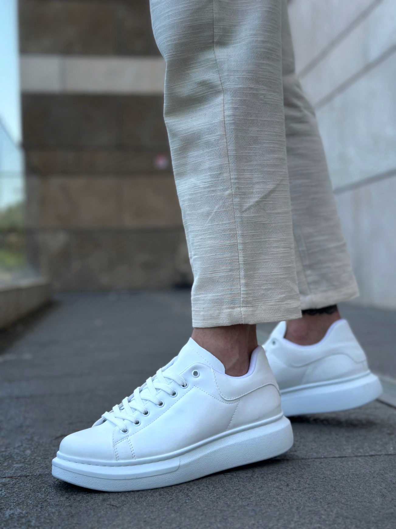 Boa BA0547 Erkek Günlük Ayakkabı Beyaz