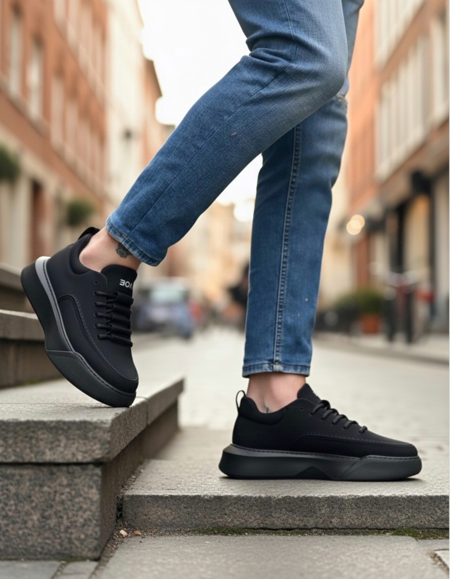 Boa BA0332 Erkek Günlük Ayakkabı SİYAH