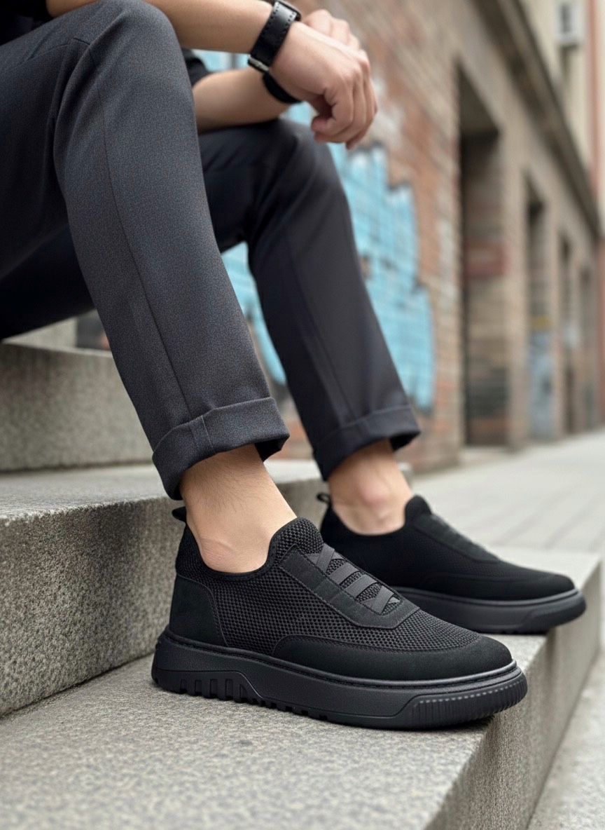 Boa BA0911 Erkek Günlük Ayakkabı SİYAH