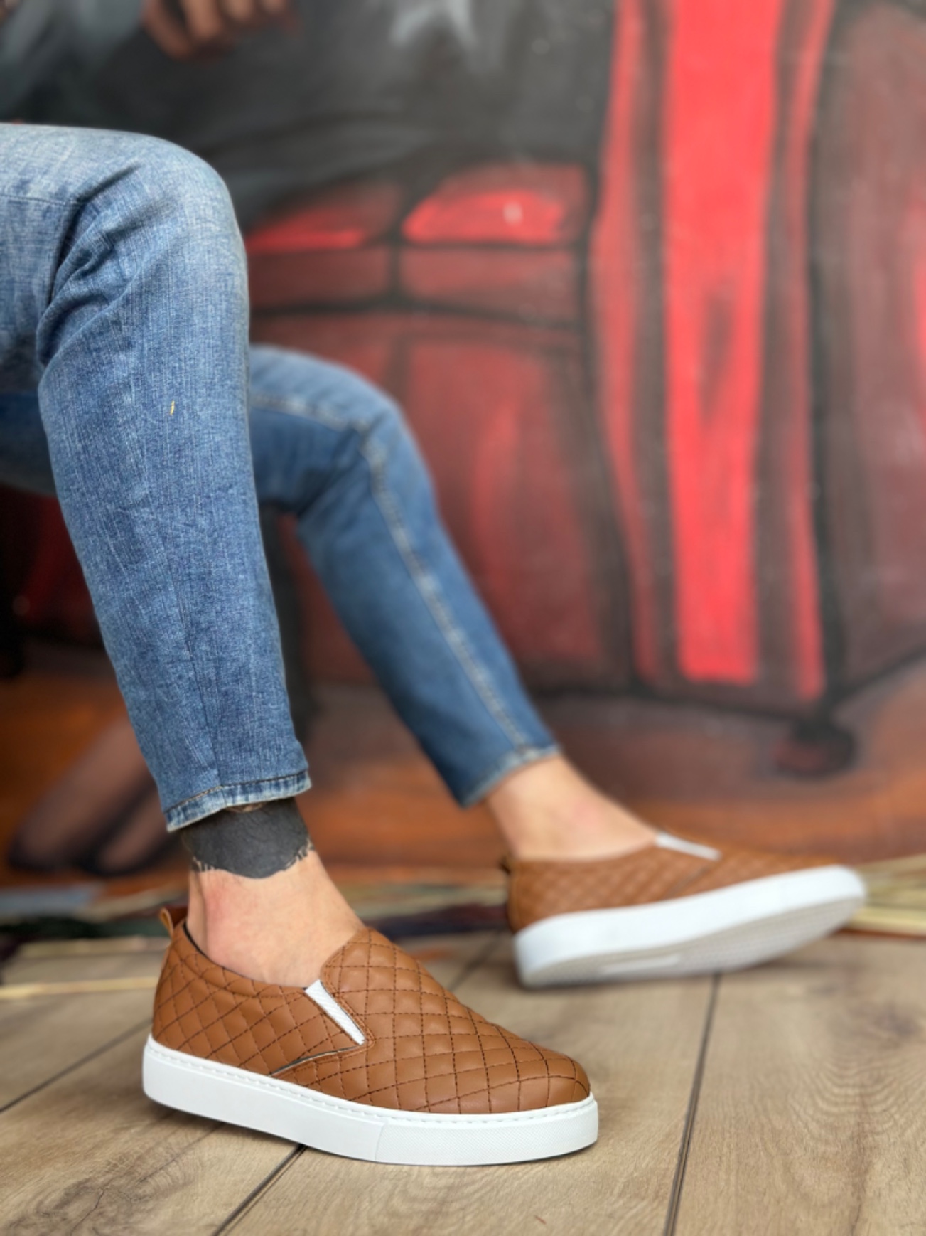 Boa BA0353 Erkek Günlük Ayakkabı Altın