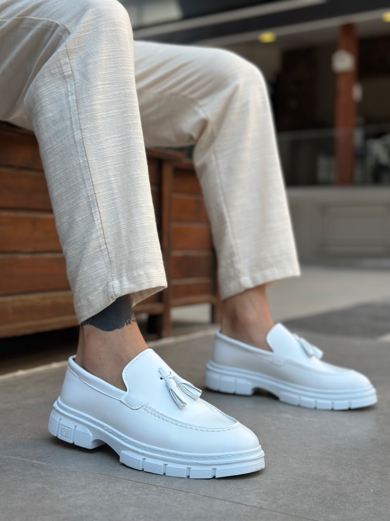 Boa BA0240 Erkek Günlük Ayakkabı BEYAZ