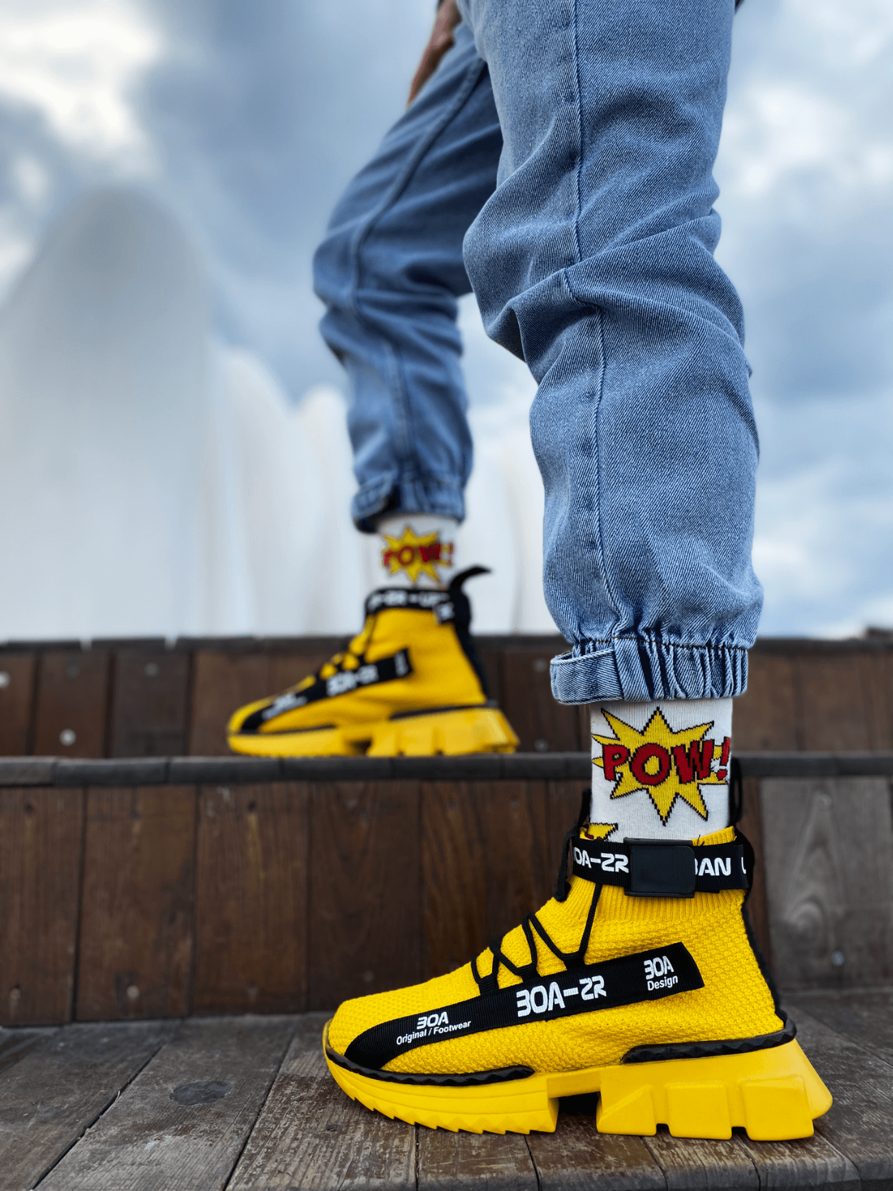 Boa ZR-X70 Erkek Günlük Ayakkabı Sarı