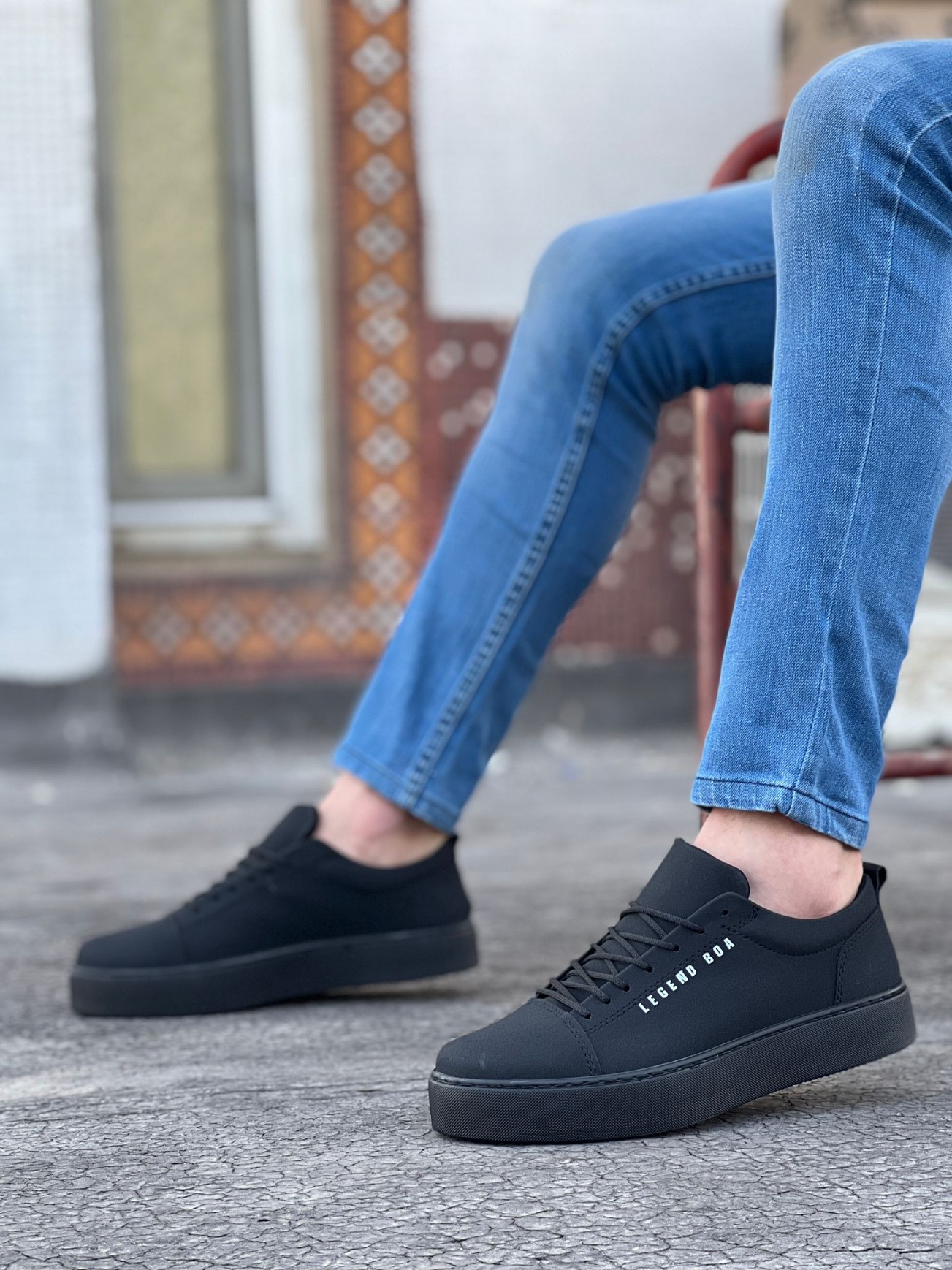 Boa BA104- Erkek Günlük Ayakkabı SİYAH