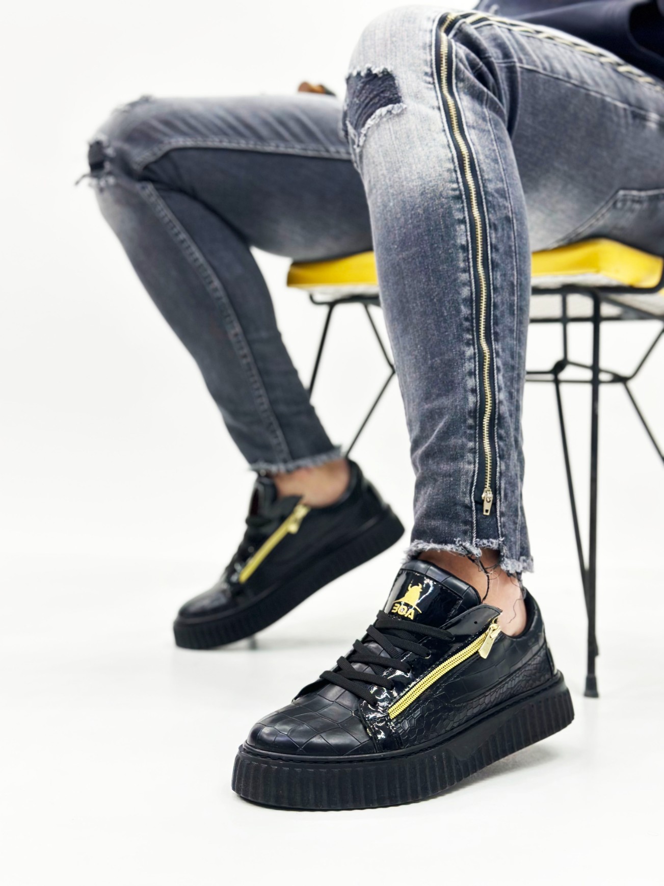 Boa SNR-03 Erkek Günlük Ayakkabı Siyah