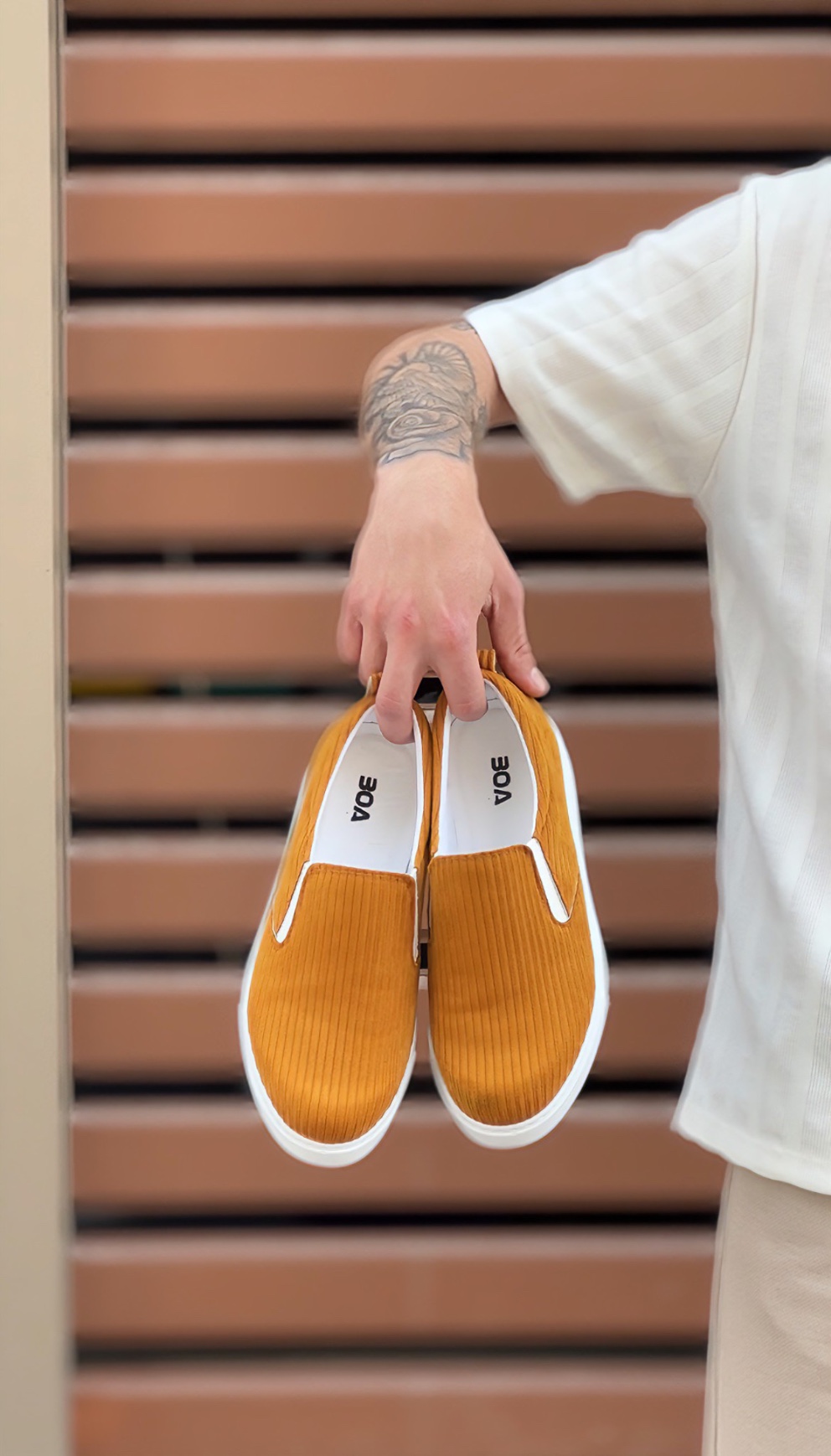 Boa BA0339 Erkek Günlük Ayakkabı Hardal Rengi