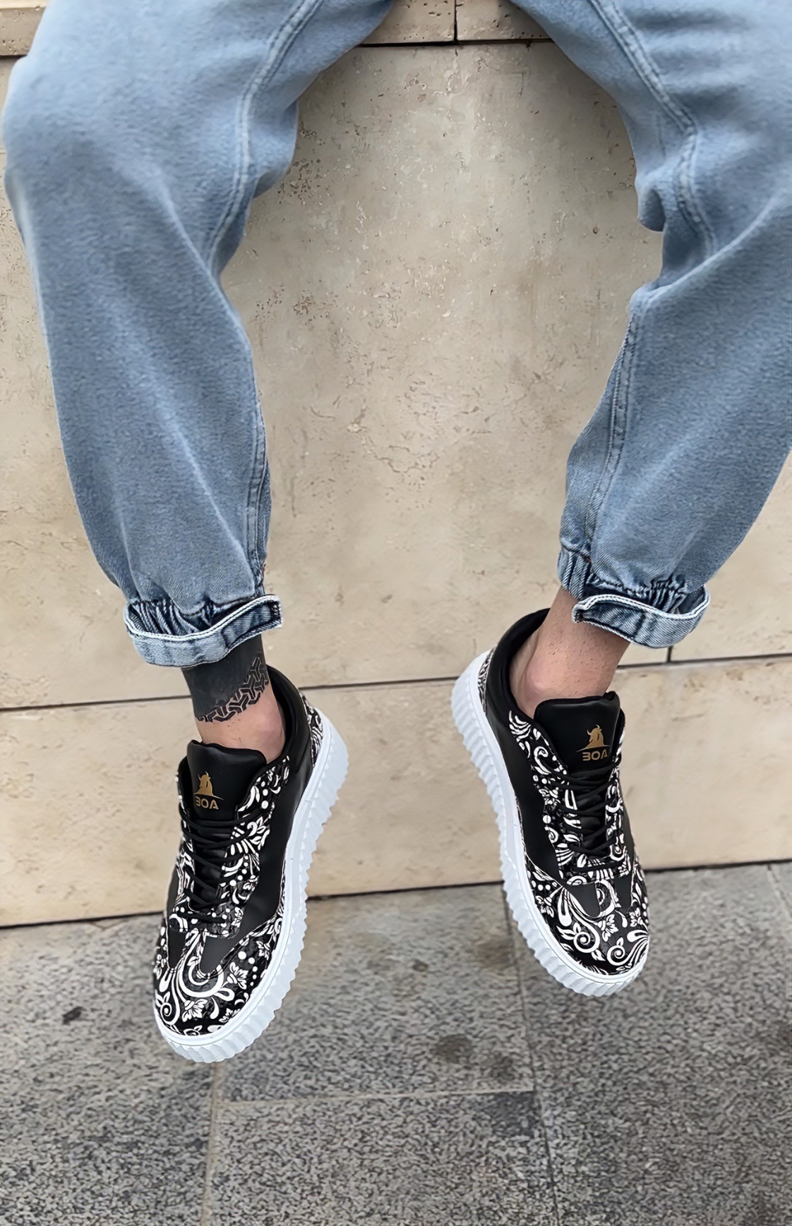 Boa BA0802 Erkek Günlük Ayakkabı Siyah