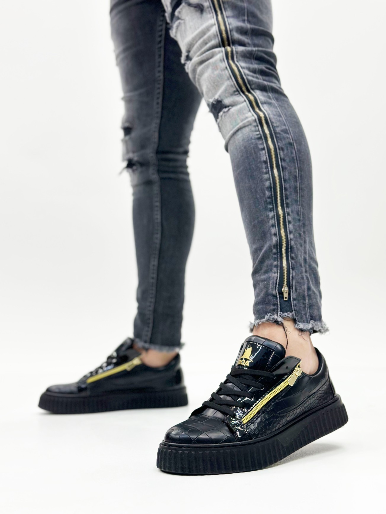 Boa SNR-03 Erkek Günlük Ayakkabı Siyah