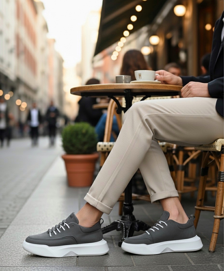 Boa BA0332 Erkek Günlük Ayakkabı Antrasit