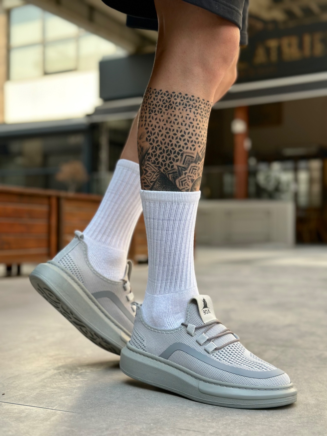 Boa BA0375 Erkek Günlük Ayakkabı Gri