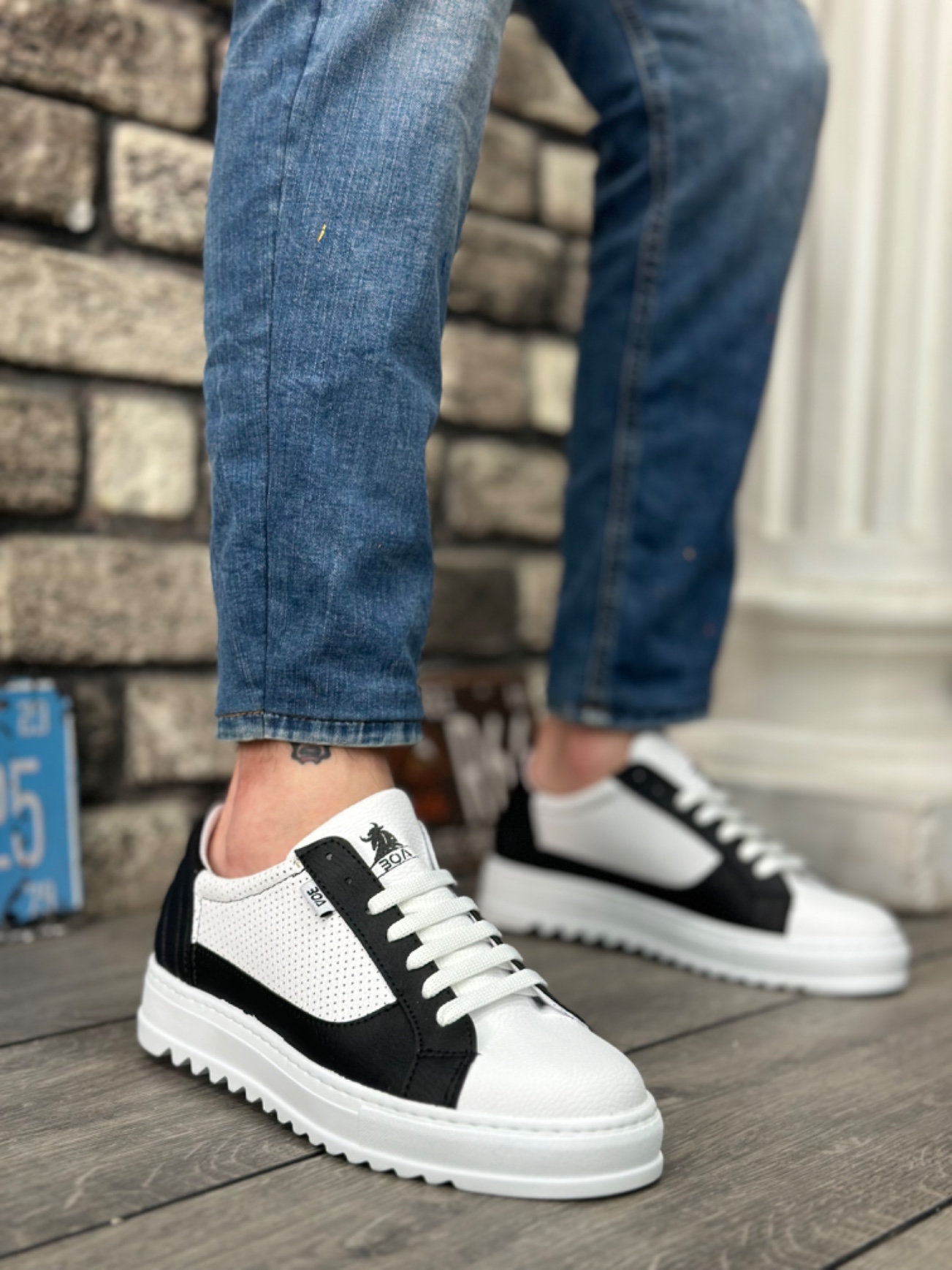 Boa BA0323 Erkek Günlük Ayakkabı BEYAZ