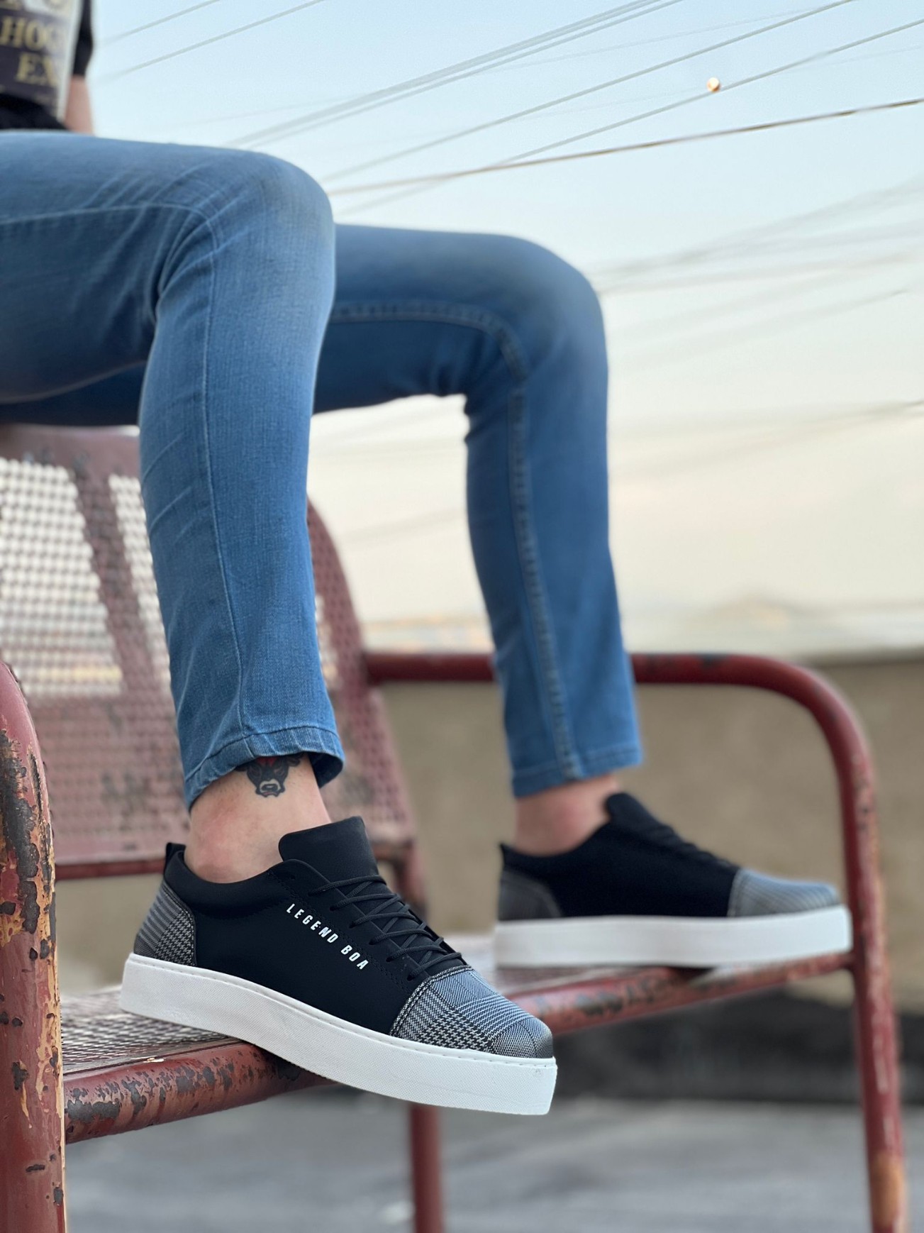 Boa BA104- Erkek Günlük Ayakkabı Siyah Süet