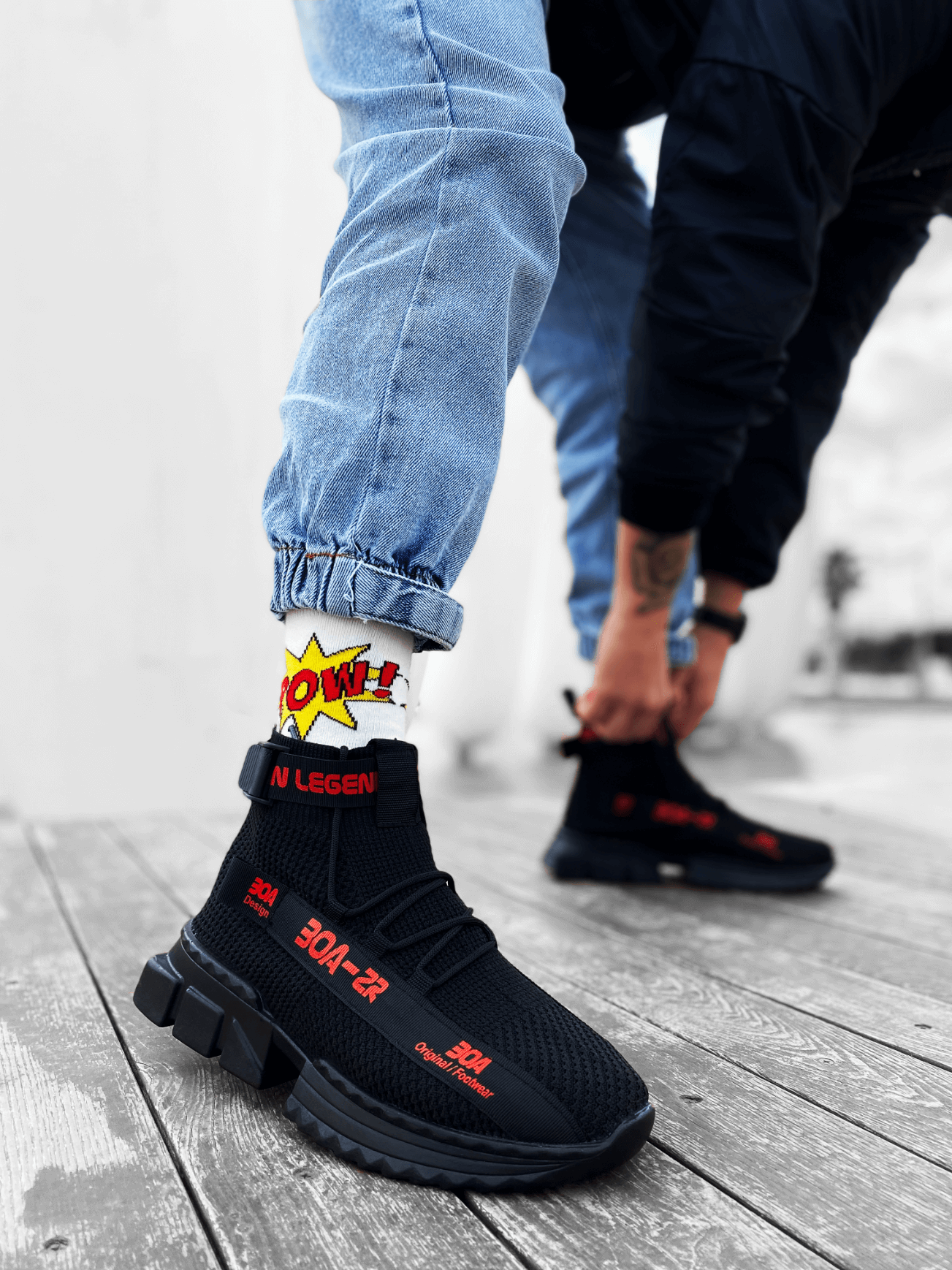 Boa ZR-X70 Erkek Günlük Ayakkabı SİYAH