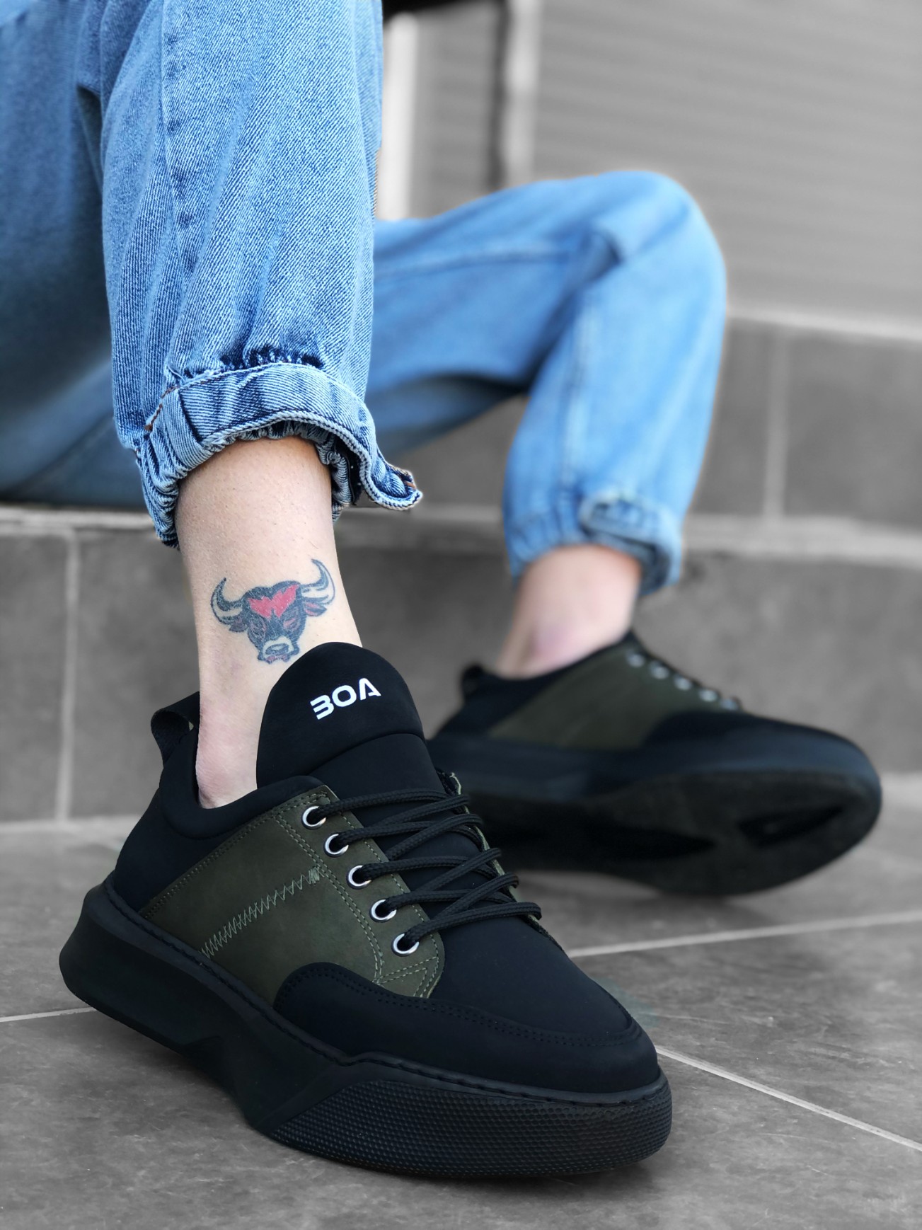 Boa BA0163 Erkek Günlük Ayakkabı SİYAH