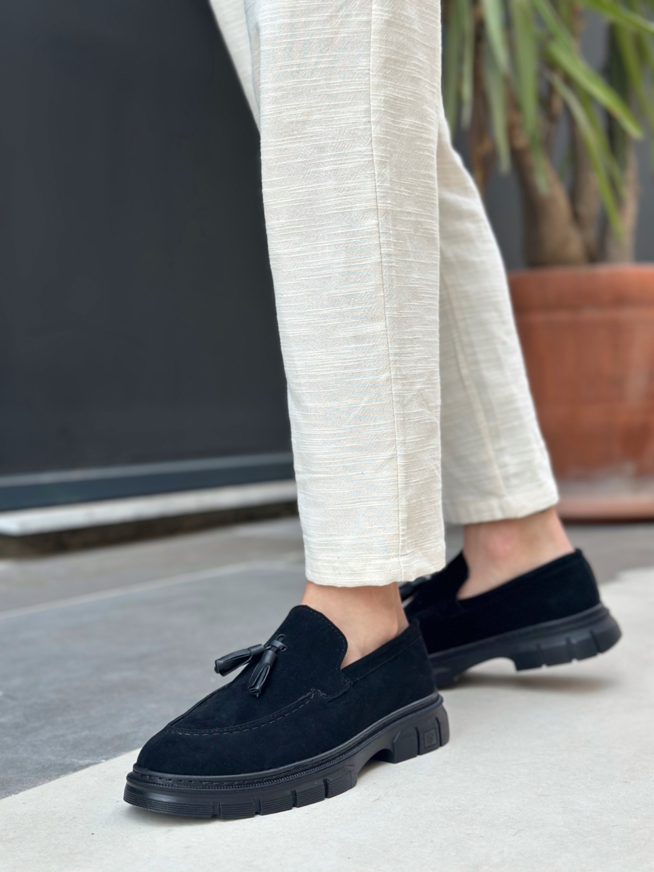 Boa BA0240 Erkek Günlük Ayakkabı SİYAH Süet