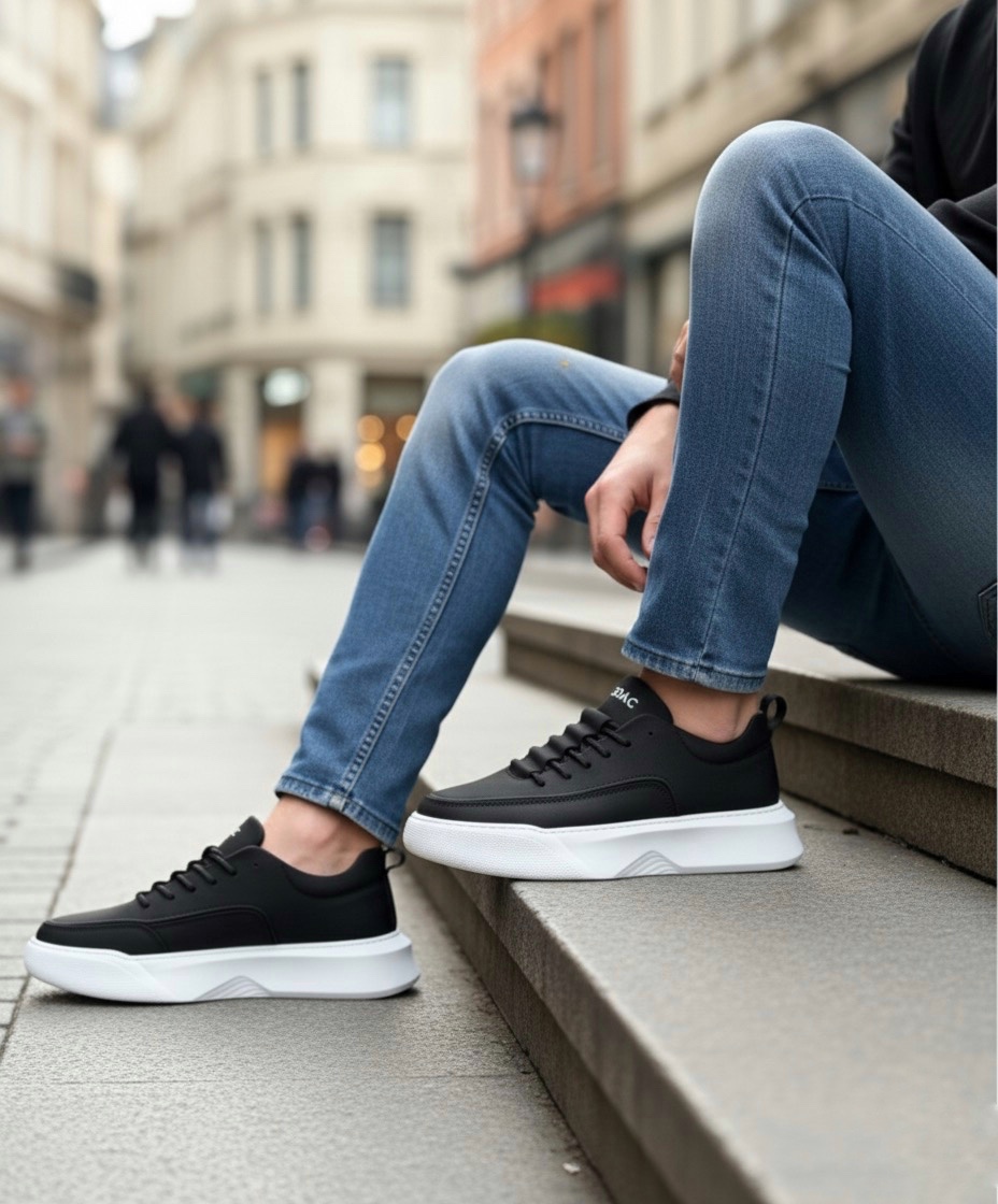 Boa BA0332 Erkek Günlük Ayakkabı Siyah