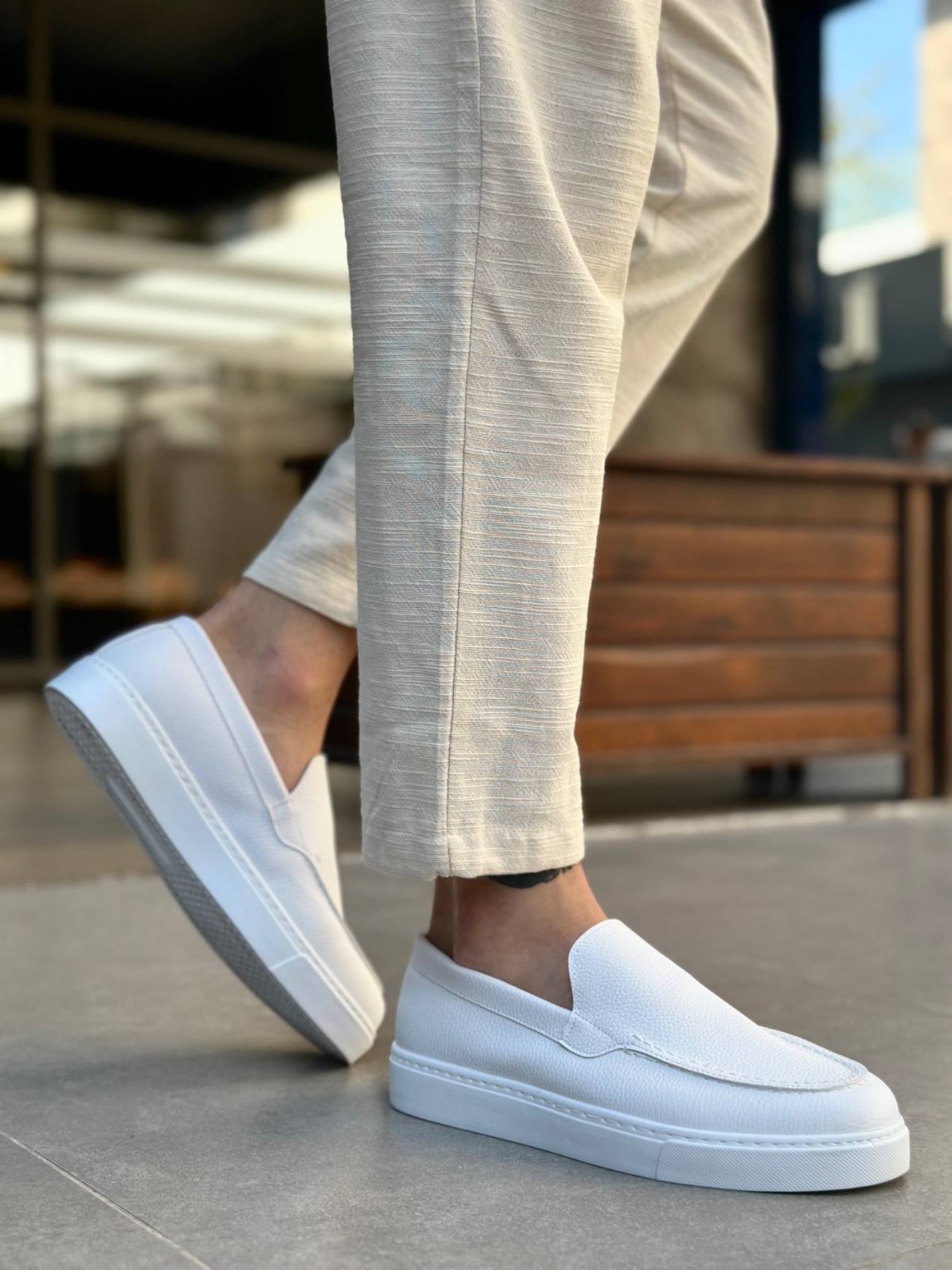 Boa BA0241 Erkek Günlük Ayakkabı Beyaz