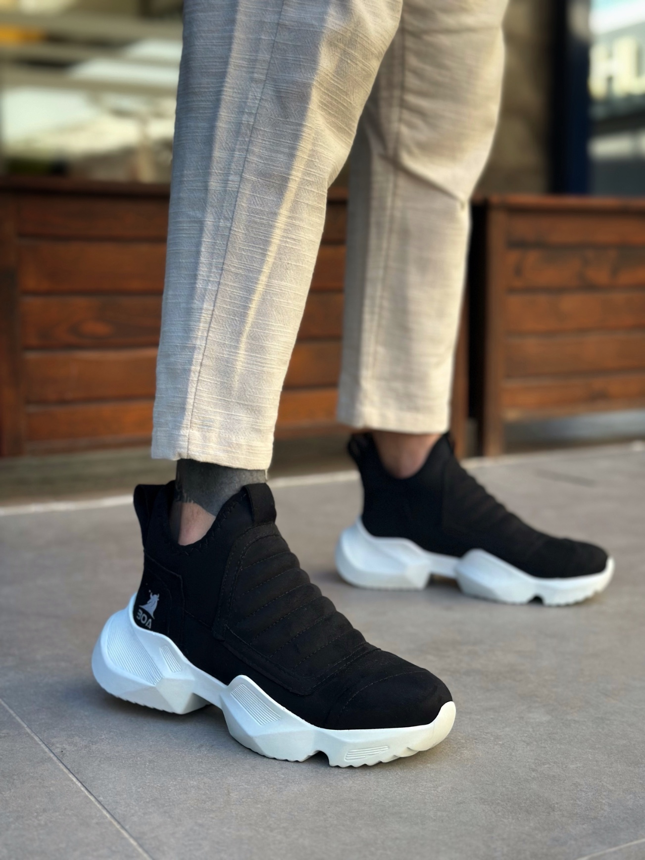 Boa BA0401 Erkek Bot SİYAH  Süet