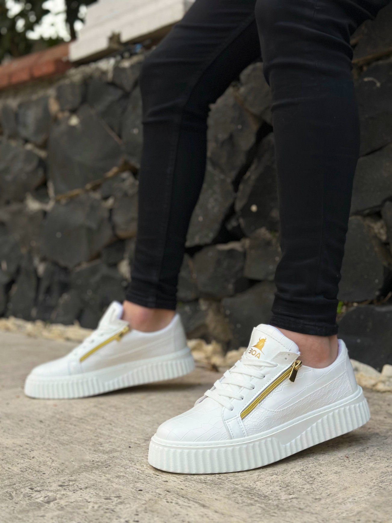 Boa SNR-03 Erkek Günlük Ayakkabı Beyaz