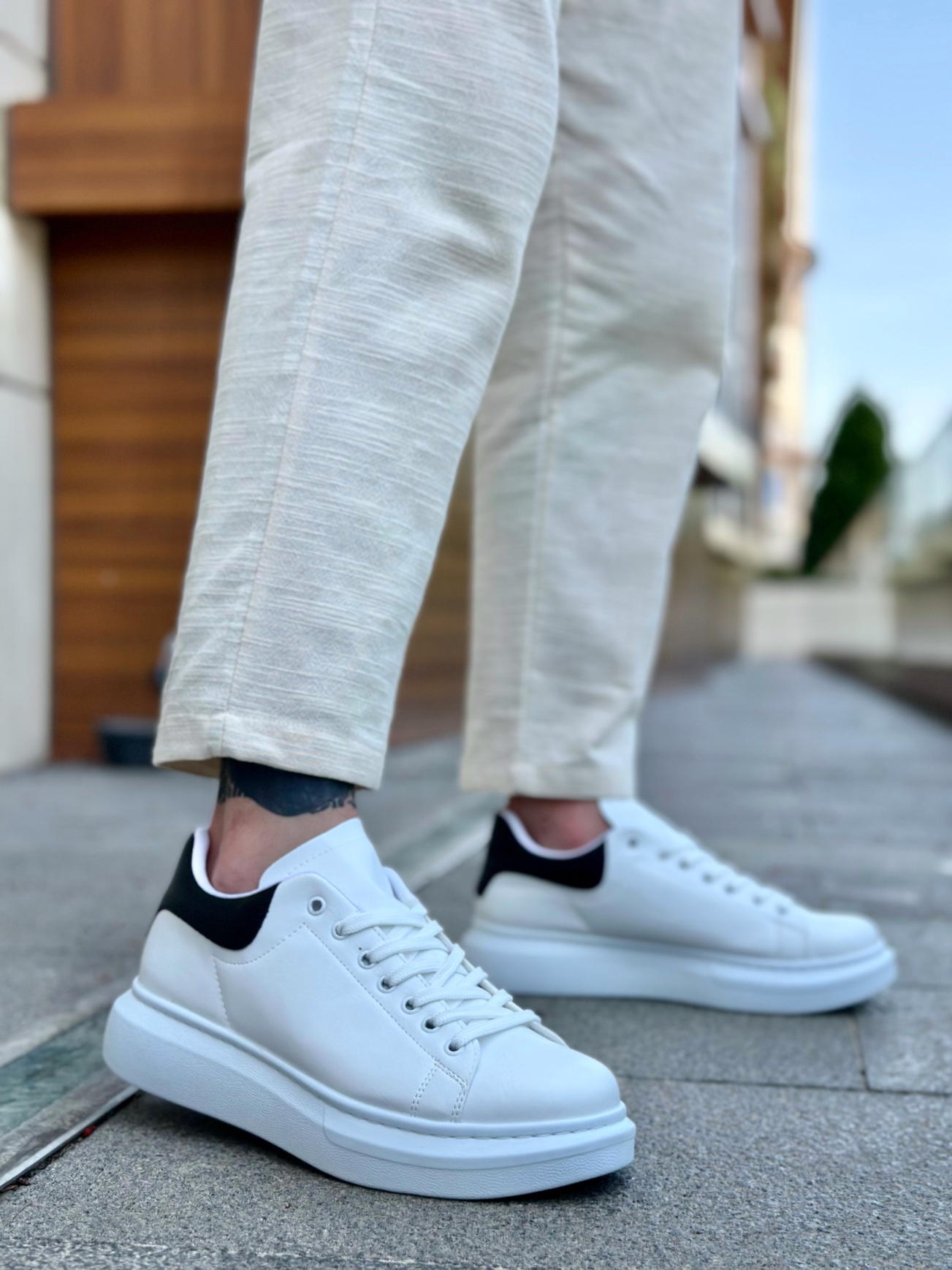 Boa BA0547 Erkek Günlük Ayakkabı Beyaz