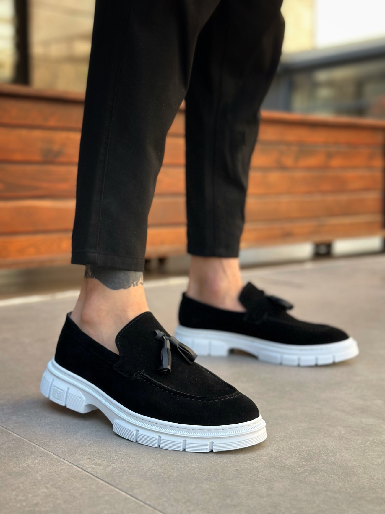 Boa BA0240 Erkek Günlük Ayakkabı SİYAH  Süet