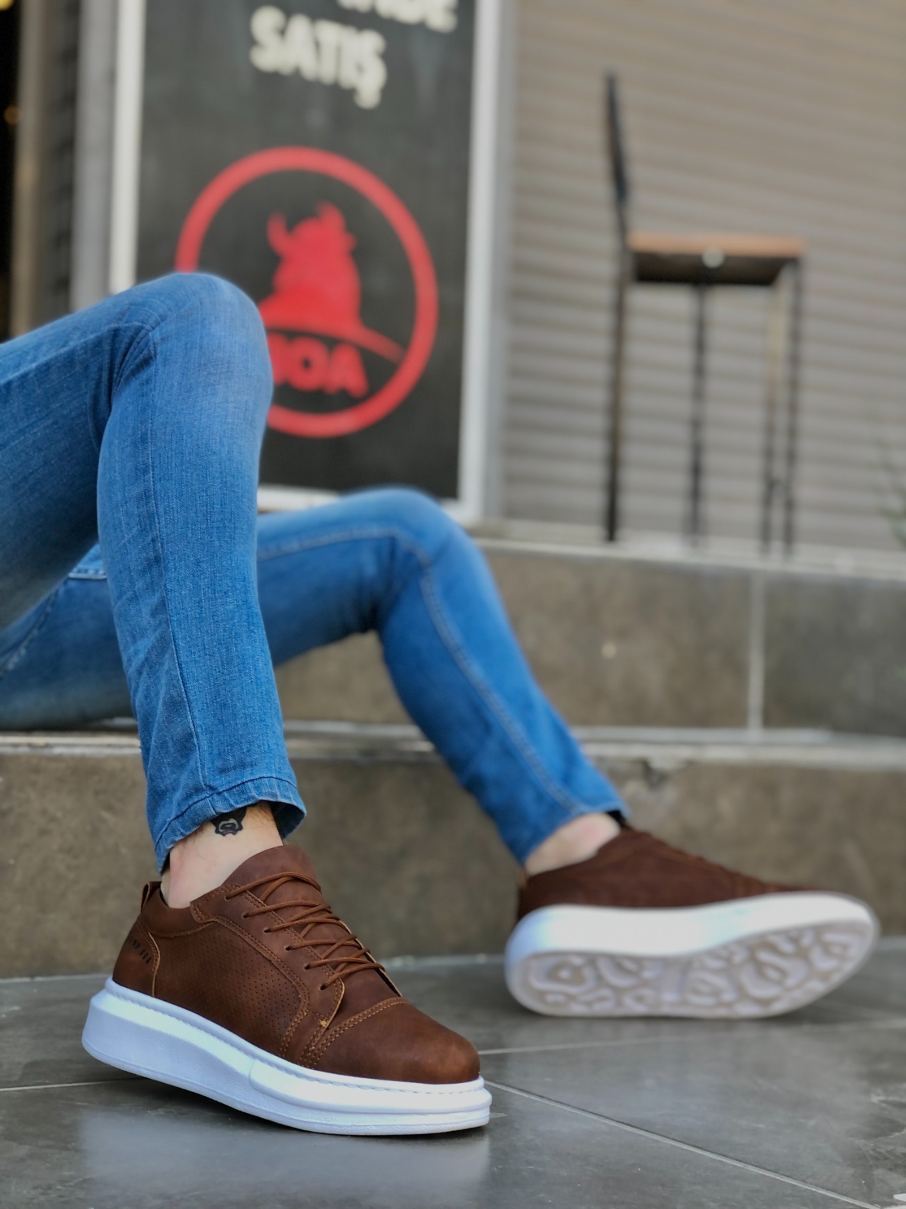 Boa BA0548 Erkek Günlük Ayakkabı TABA