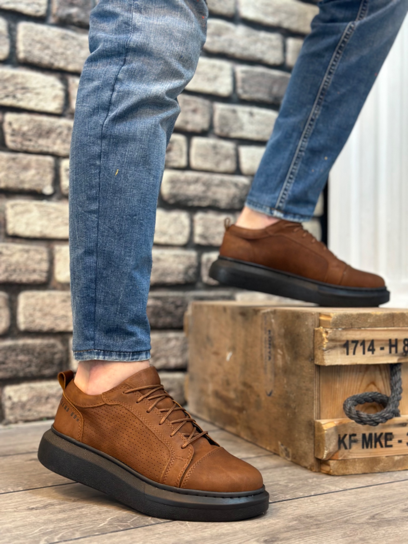 Boa BA0548 Erkek Günlük Ayakkabı Taba