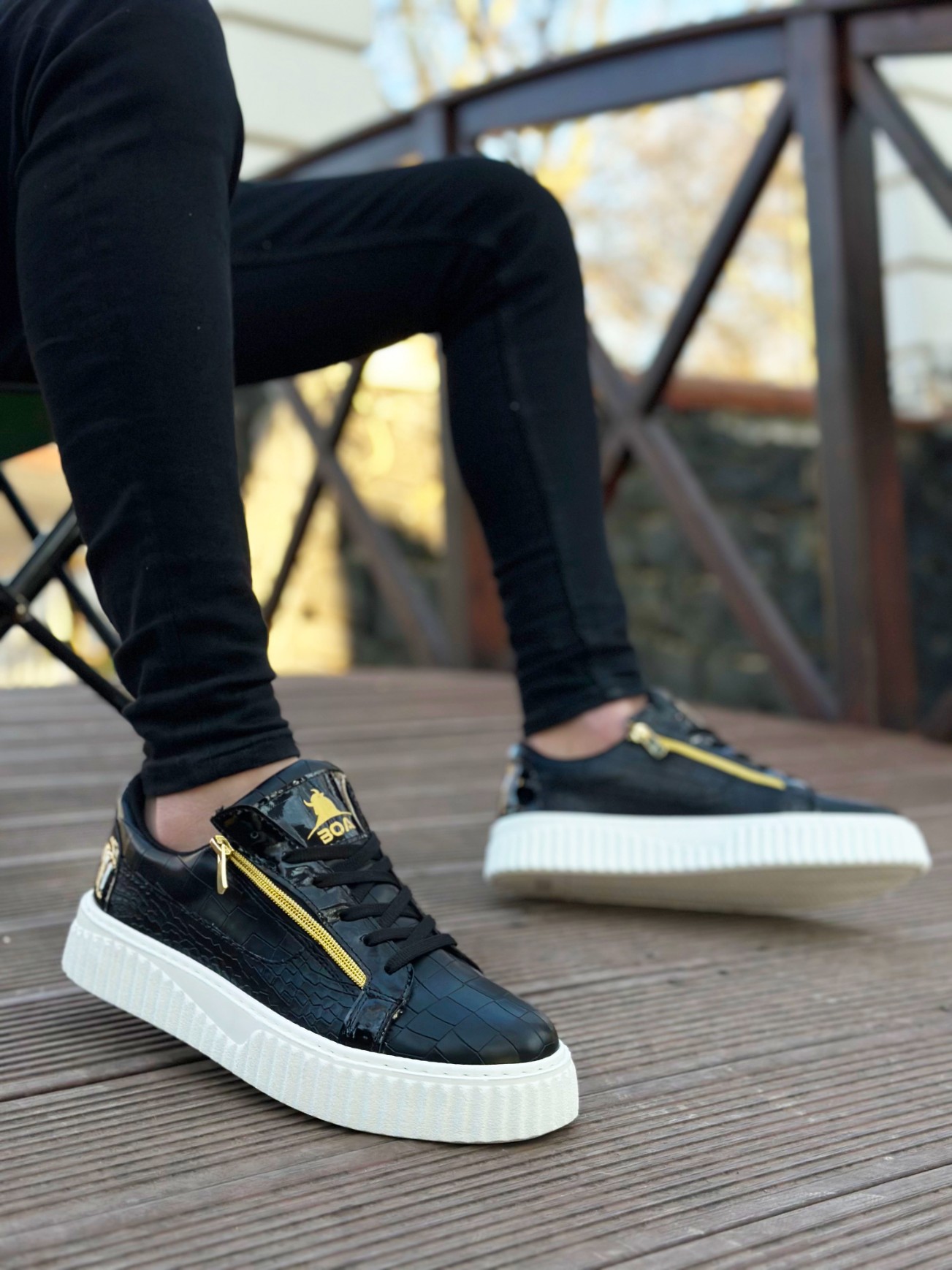 Boa SNR-03 Erkek Günlük Ayakkabı SİYAH