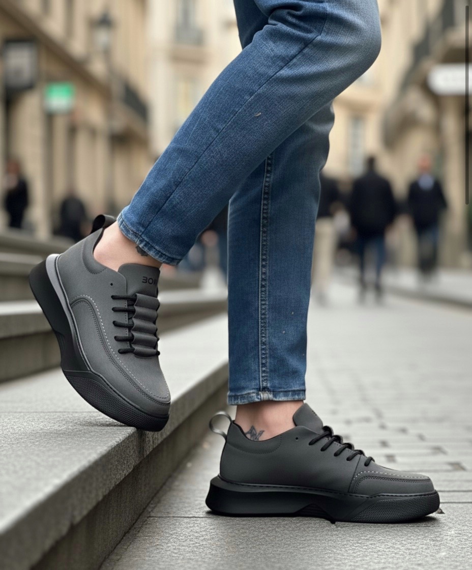 Boa BA0332 Erkek Günlük Ayakkabı Füme