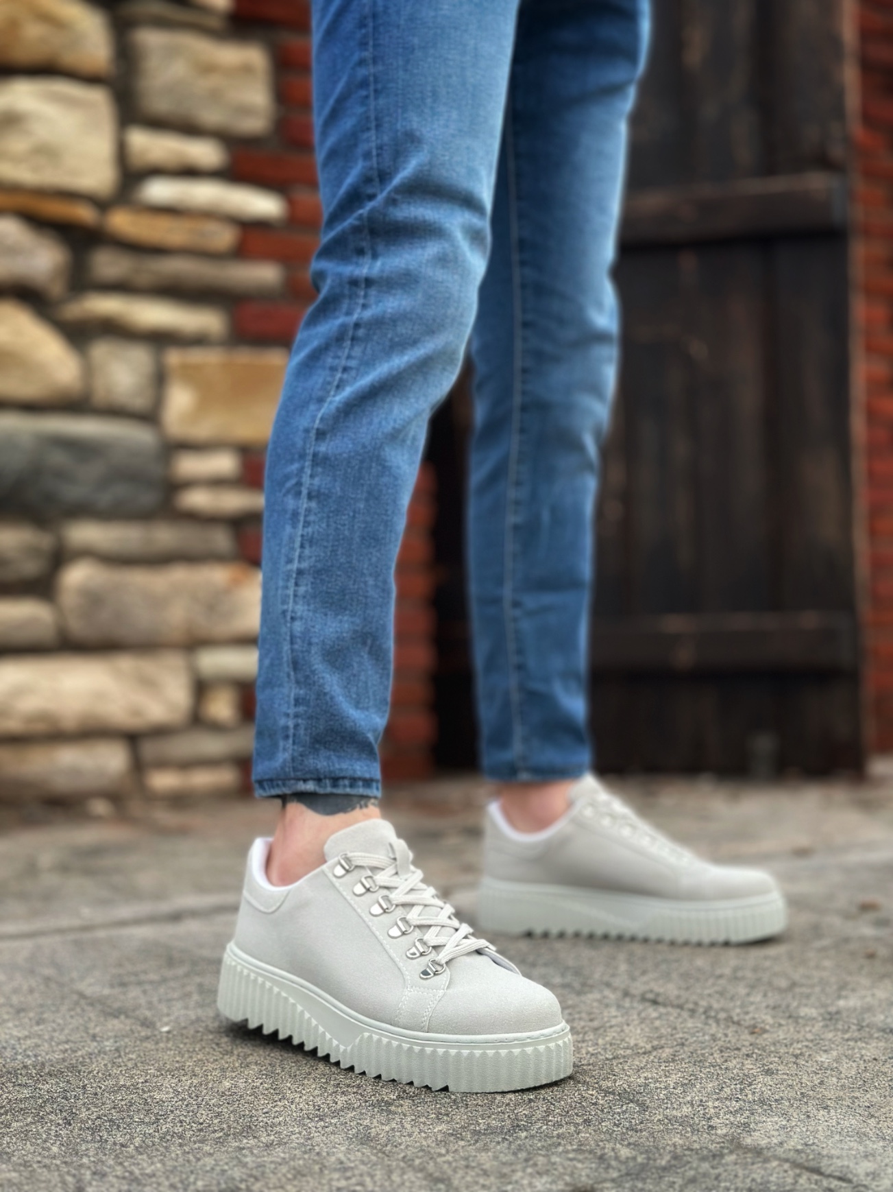 Boa BA0505 Erkek Günlük Ayakkabı Gri