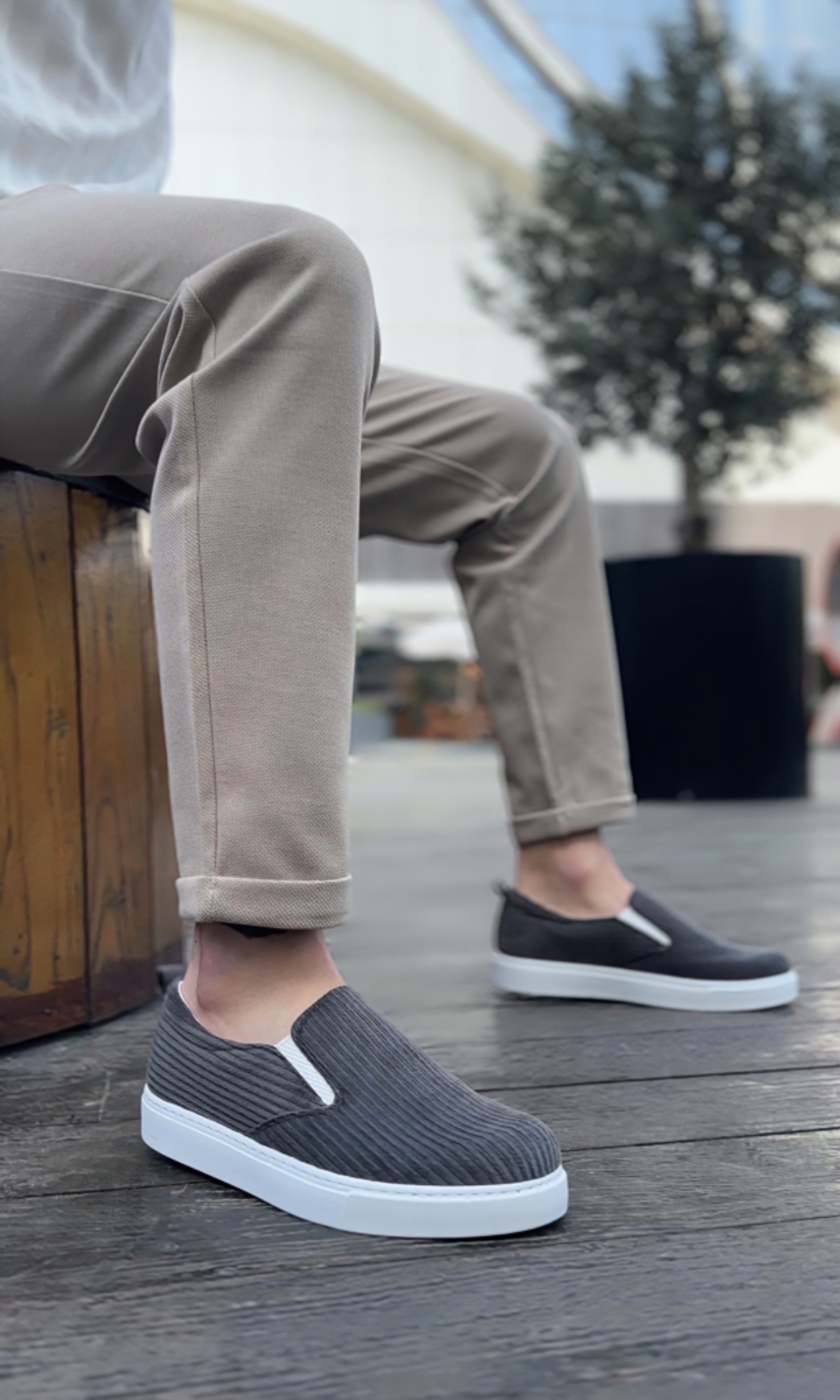 Boa BA0339 Erkek Günlük Ayakkabı Gri