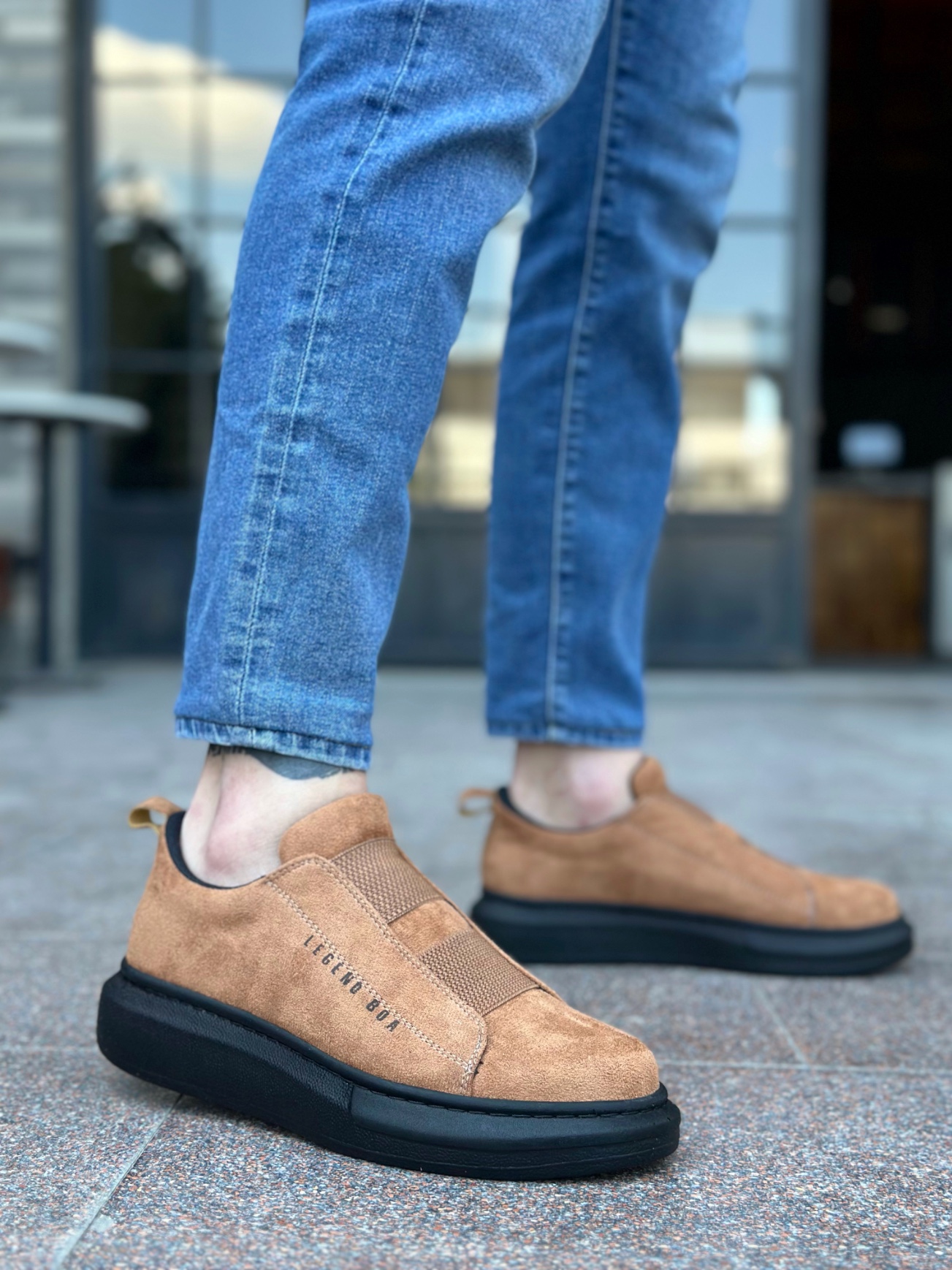 Boa BA0307 Erkek Günlük Ayakkabı TABA Süet