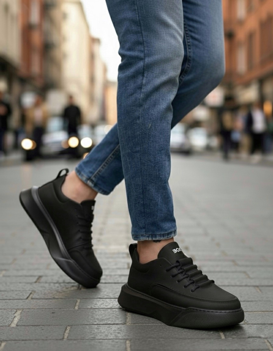 Boa BA0332 Erkek Günlük Ayakkabı SİYAH