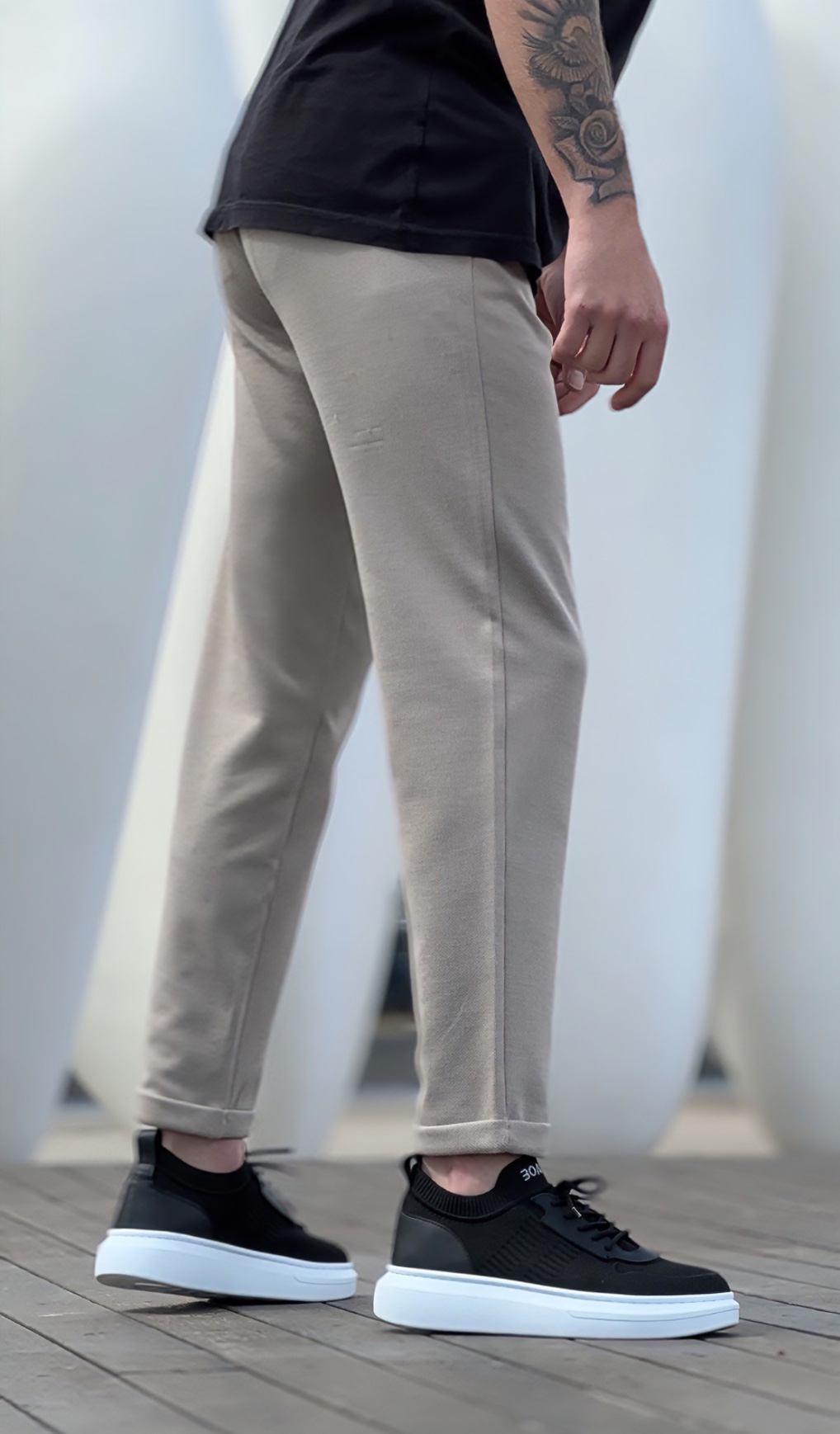 Boa BA0812 Erkek Günlük Ayakkabı Siyah