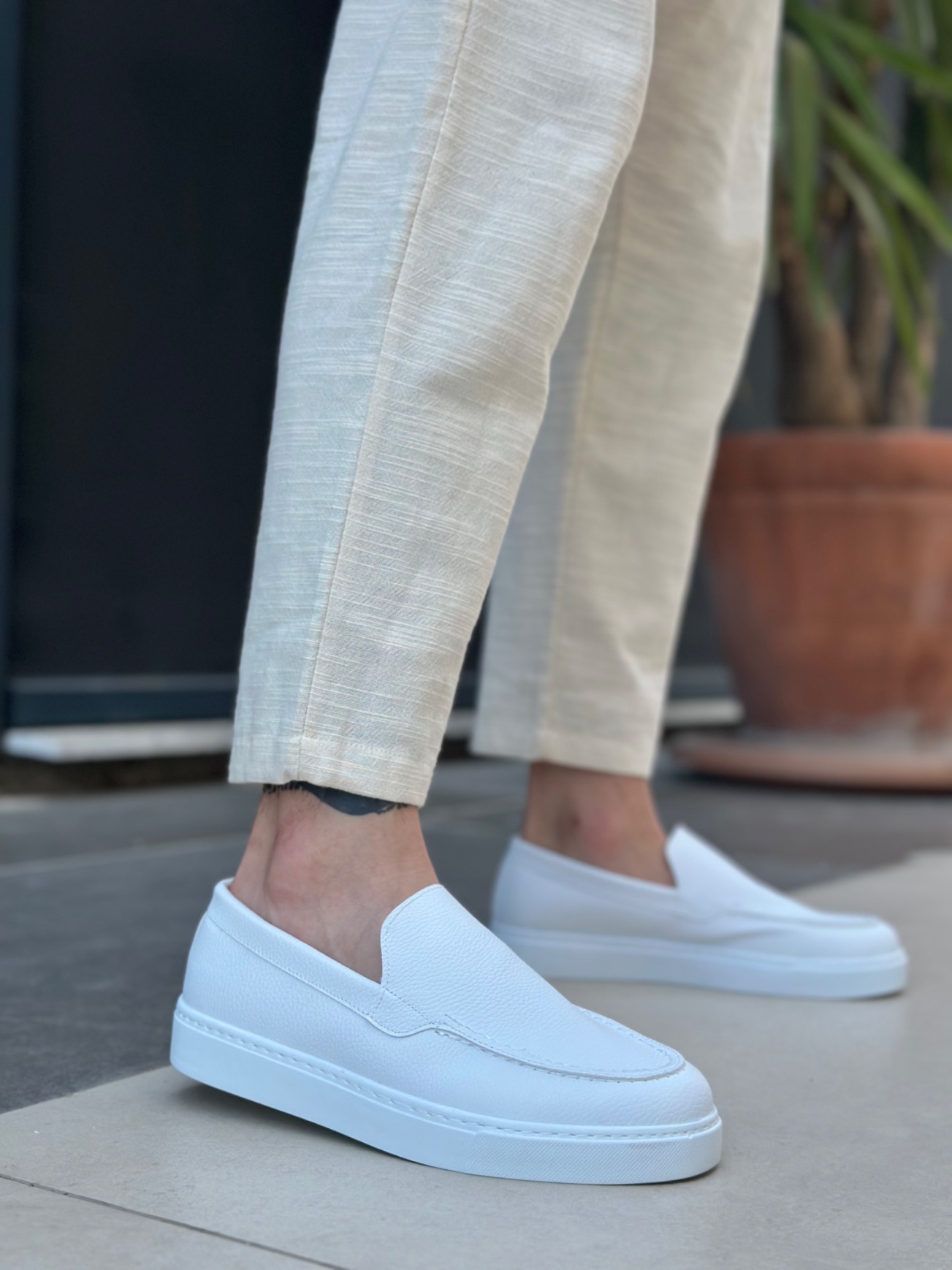 Boa BA0241 Erkek Günlük Ayakkabı Beyaz