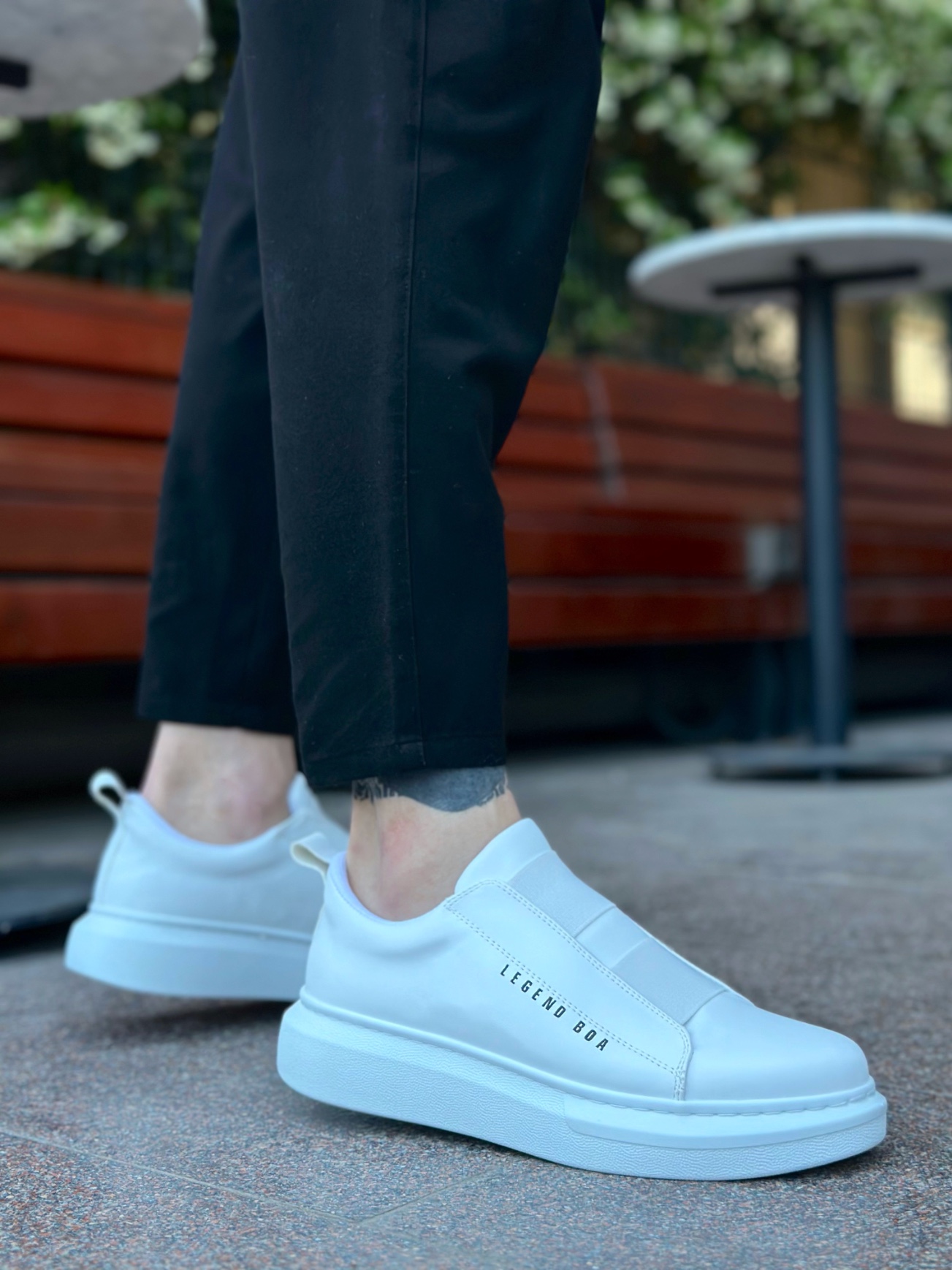 Boa BA0307 Erkek Günlük Ayakkabı Beyaz