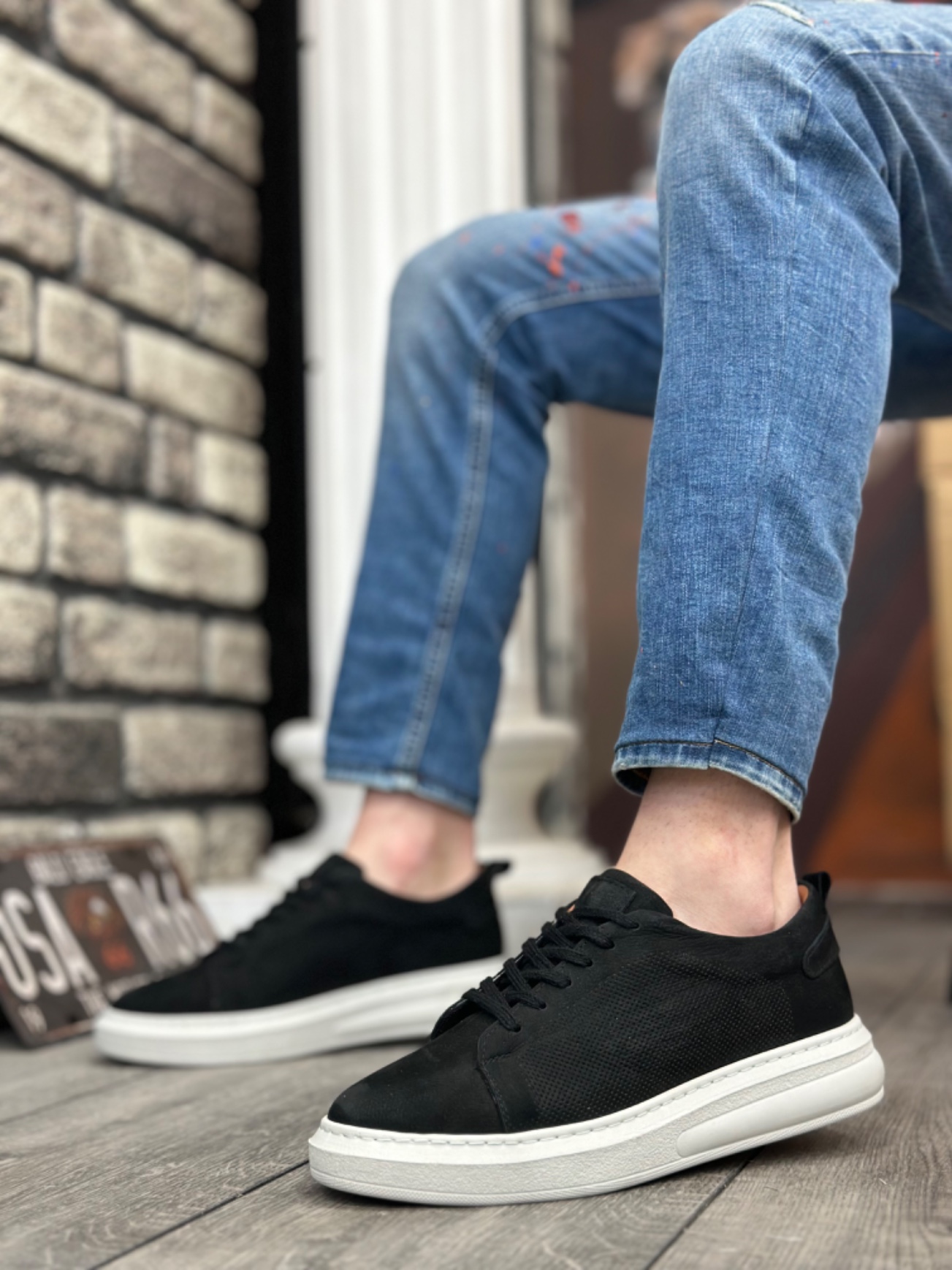 Boa BA0336 Erkek Günlük Ayakkabı Siyah