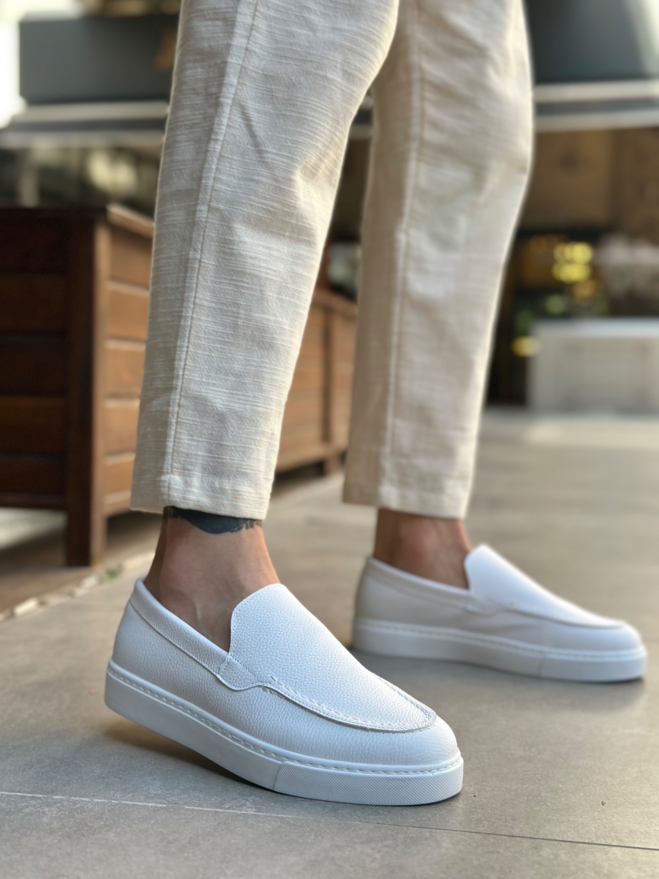 Boa BA0241 Erkek Günlük Ayakkabı Beyaz