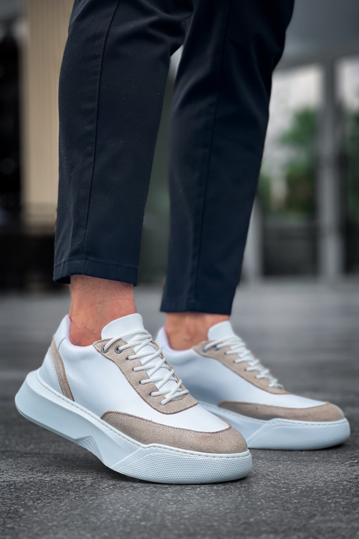 Boa BA0354 Erkek Günlük Ayakkabı beyaz