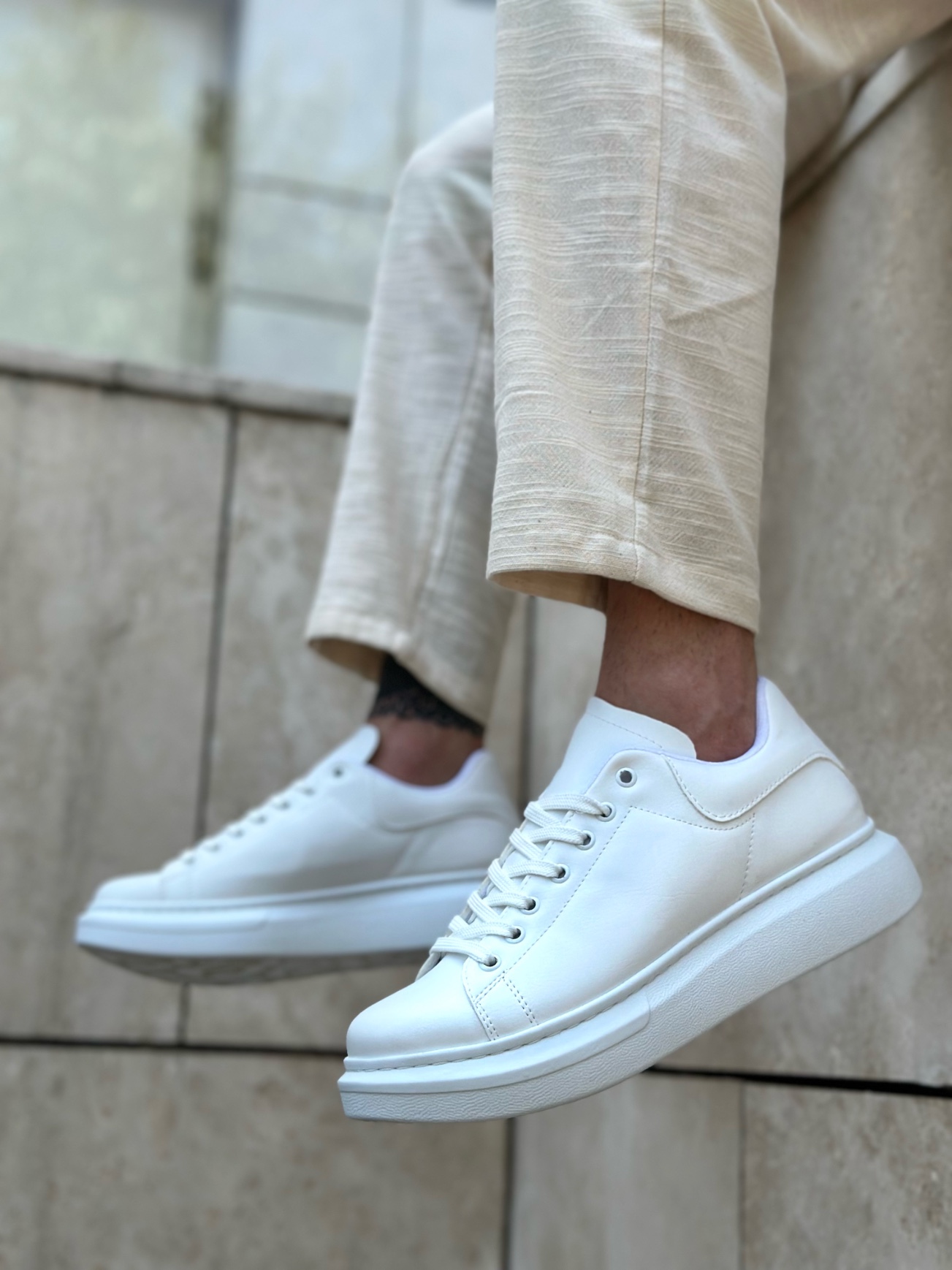 Boa BA0547 Erkek Günlük Ayakkabı Beyaz