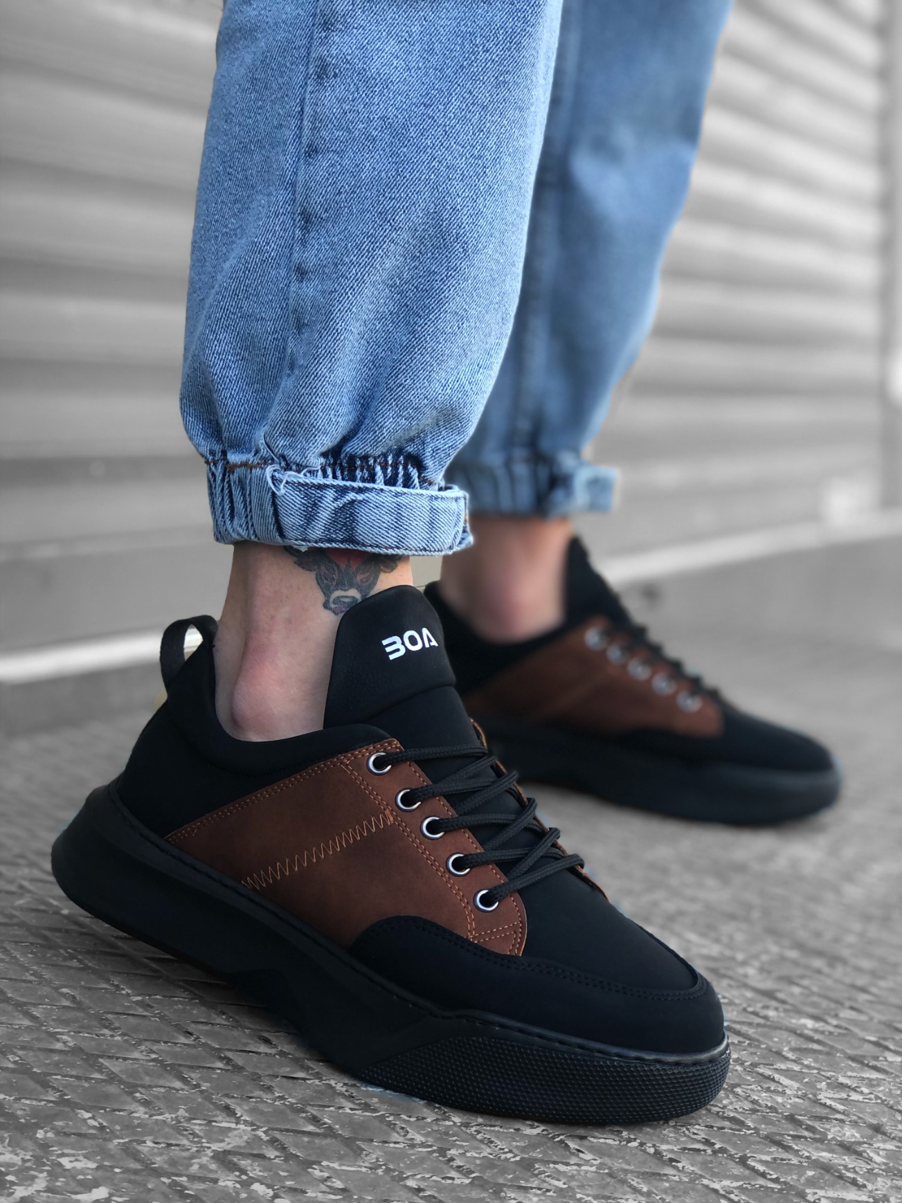 Boa BA0163 Erkek Günlük Ayakkabı SİYAH