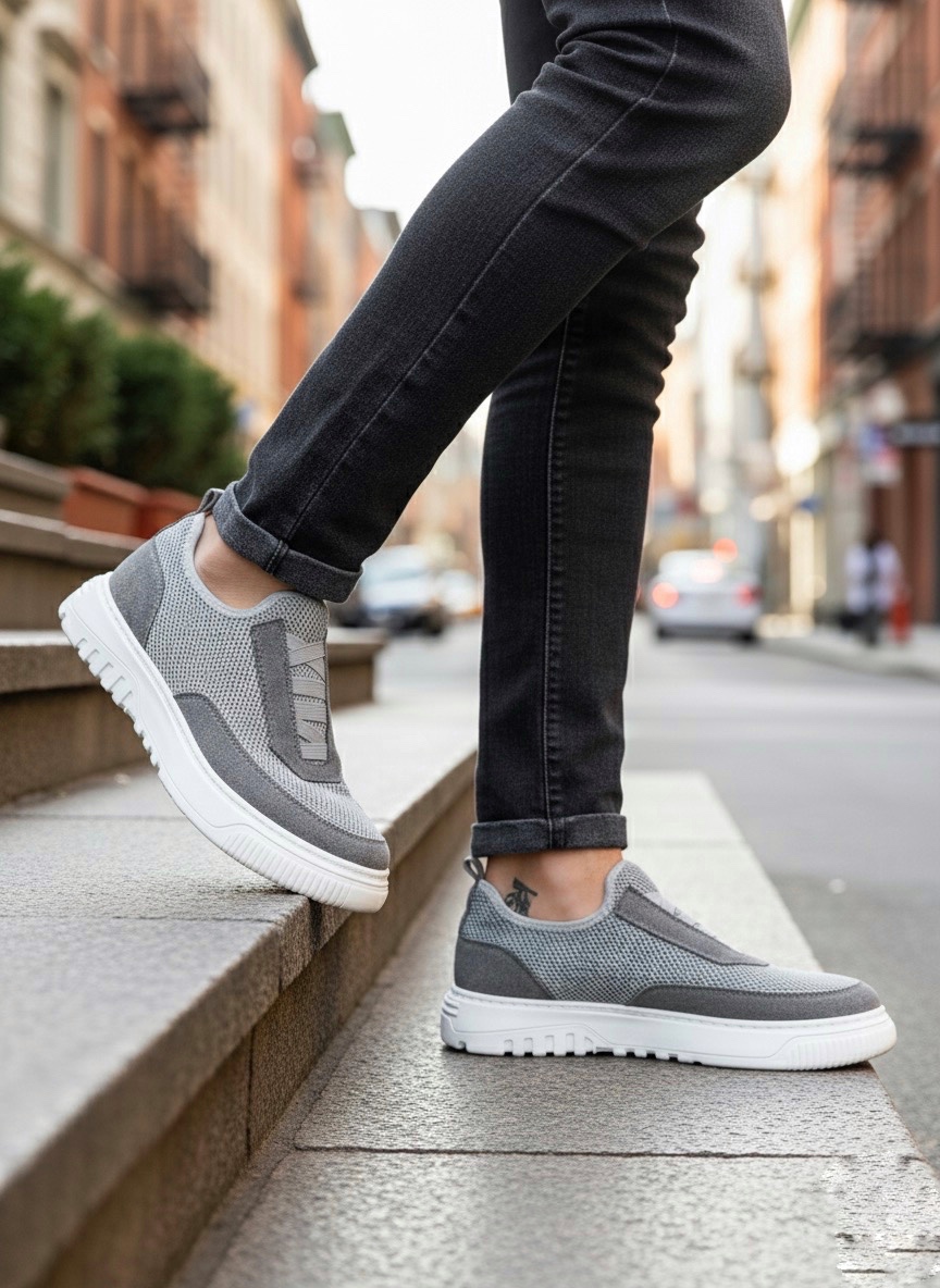 Boa BA0911 Erkek Günlük Ayakkabı GRİ