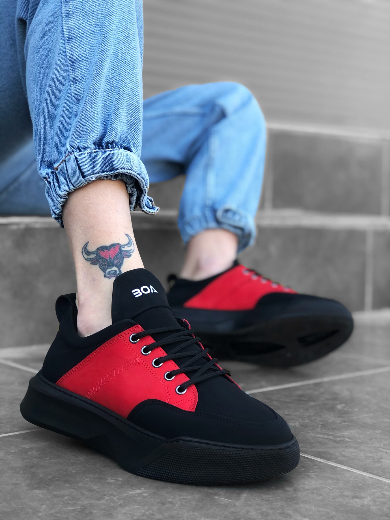 Boa BA0163 Erkek Günlük Ayakkabı SİYAH