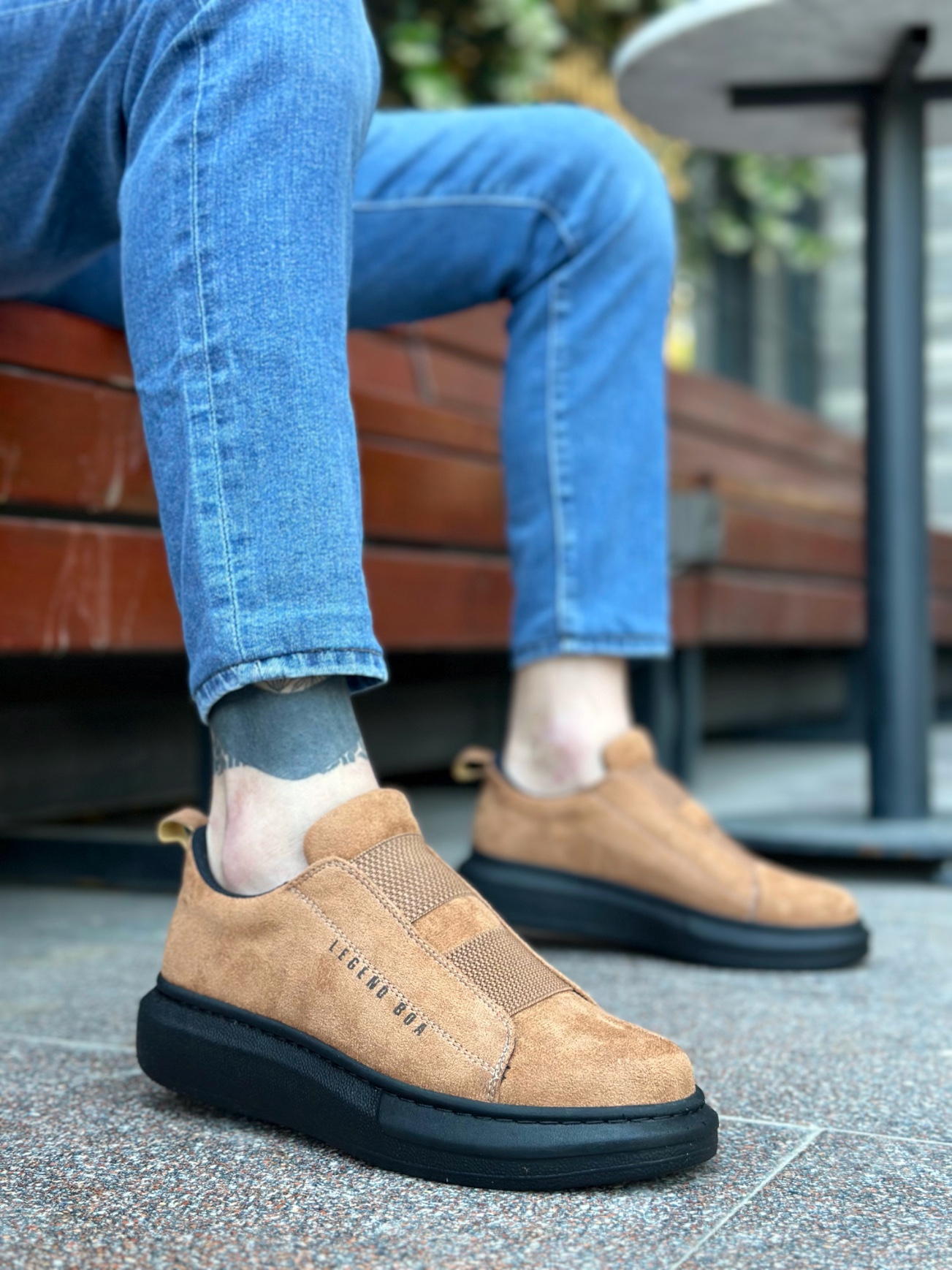 Boa BA0307 Erkek Günlük Ayakkabı TABA Süet