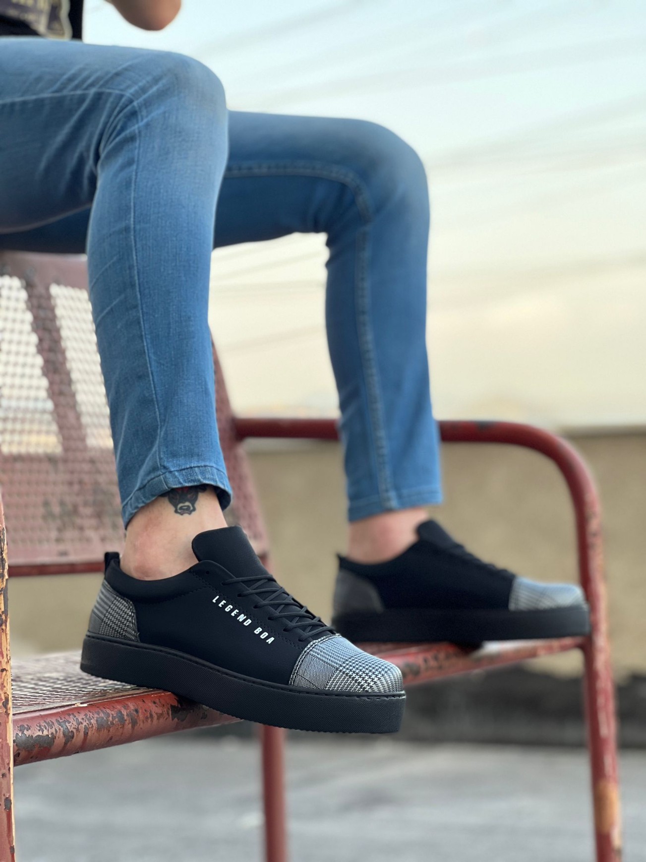 Boa BA104- Erkek Günlük Ayakkabı Siyah Süet