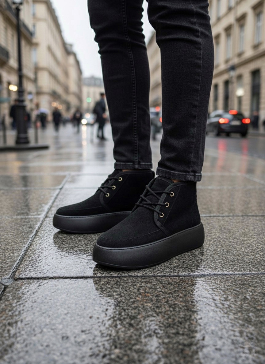 Boa BA0550 Erkek Bot SİYAH